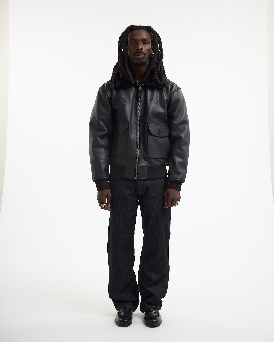 Walk in Paris X Schott NYC ® - Onyx flight jacket 8