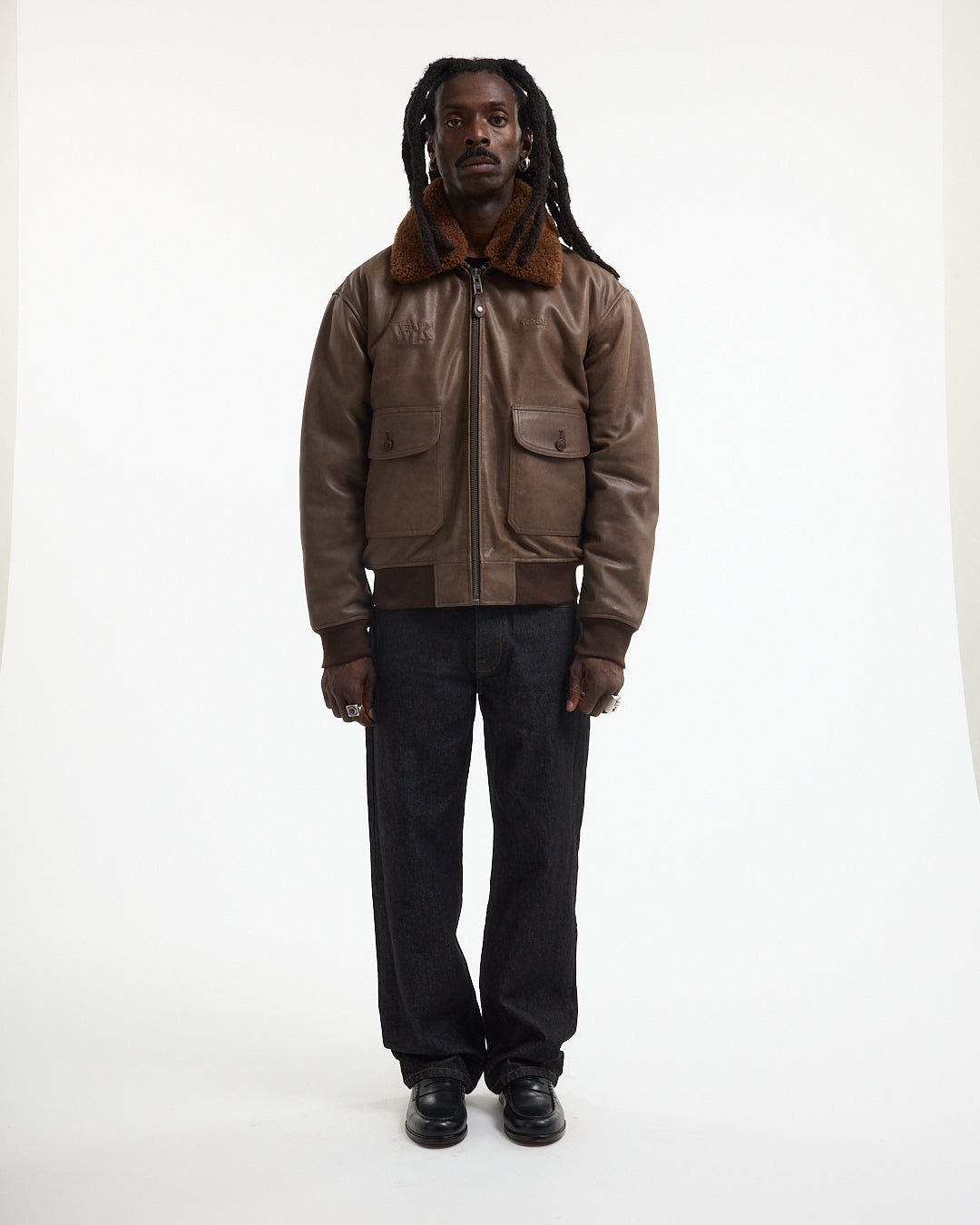 Walk in Paris X Schott NYC ® - Ambre flight jacket 6