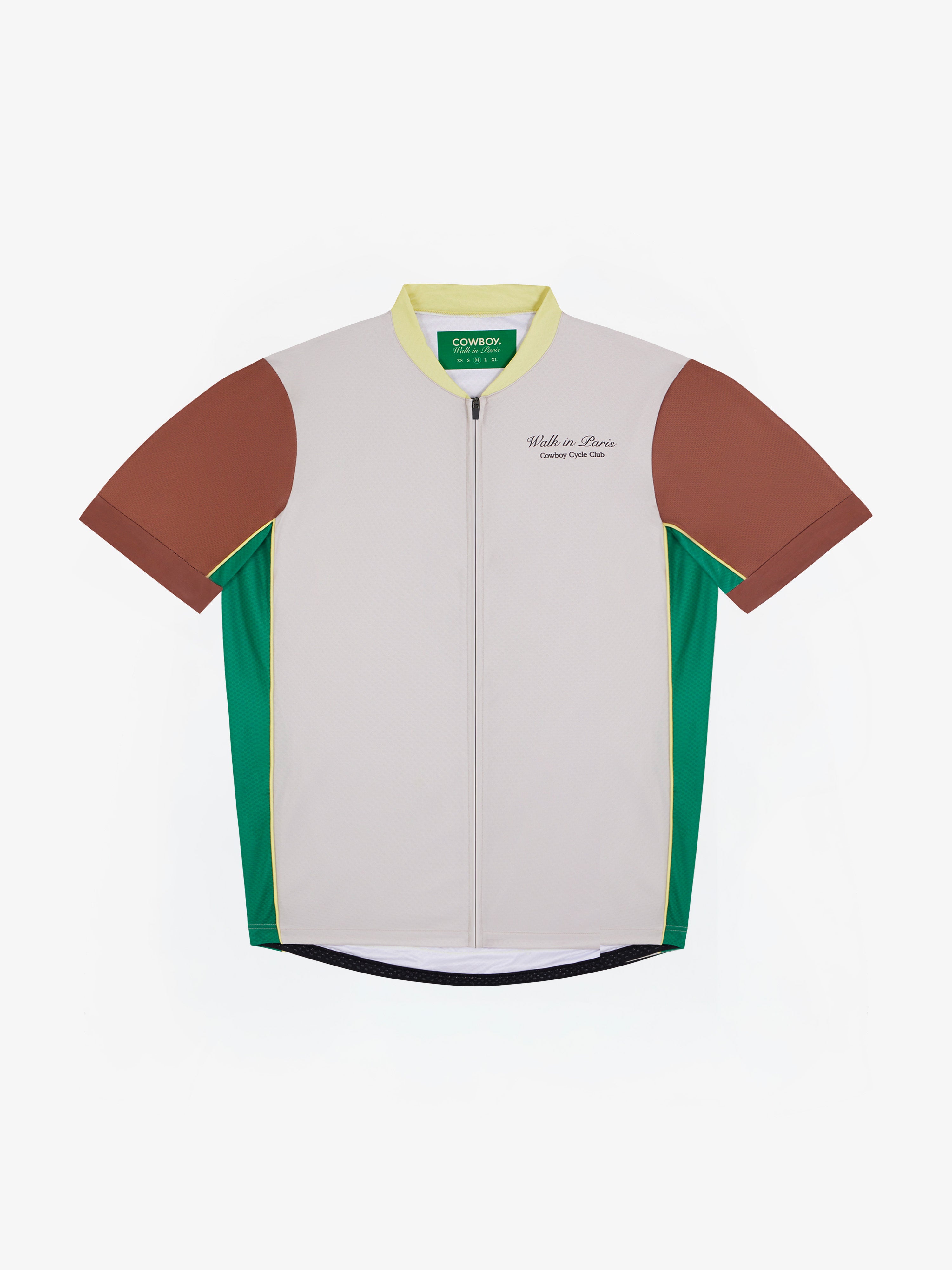 The ‘Walk in Paris x Cowboy’ cycling jersey 1