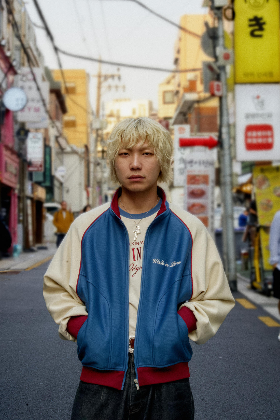 La veste de jogging "Walk in Seoul"