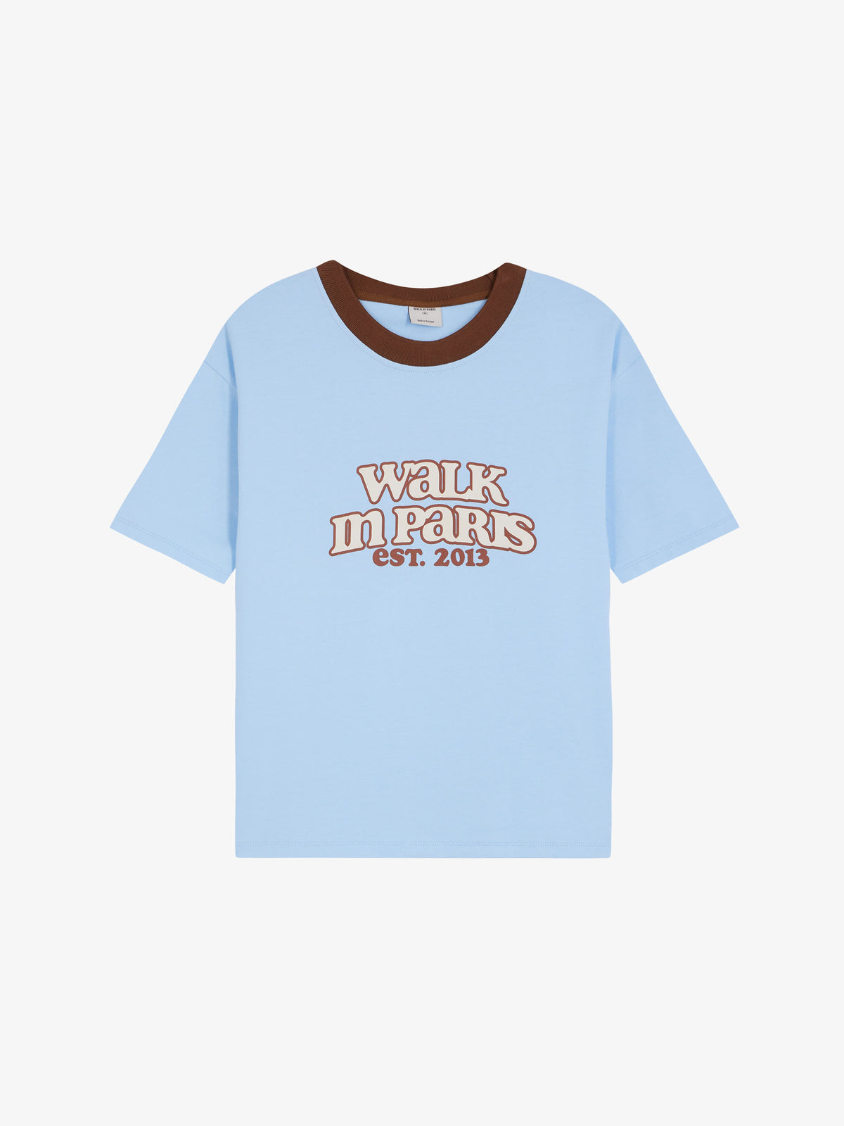 Le t-shirt Archives bleu