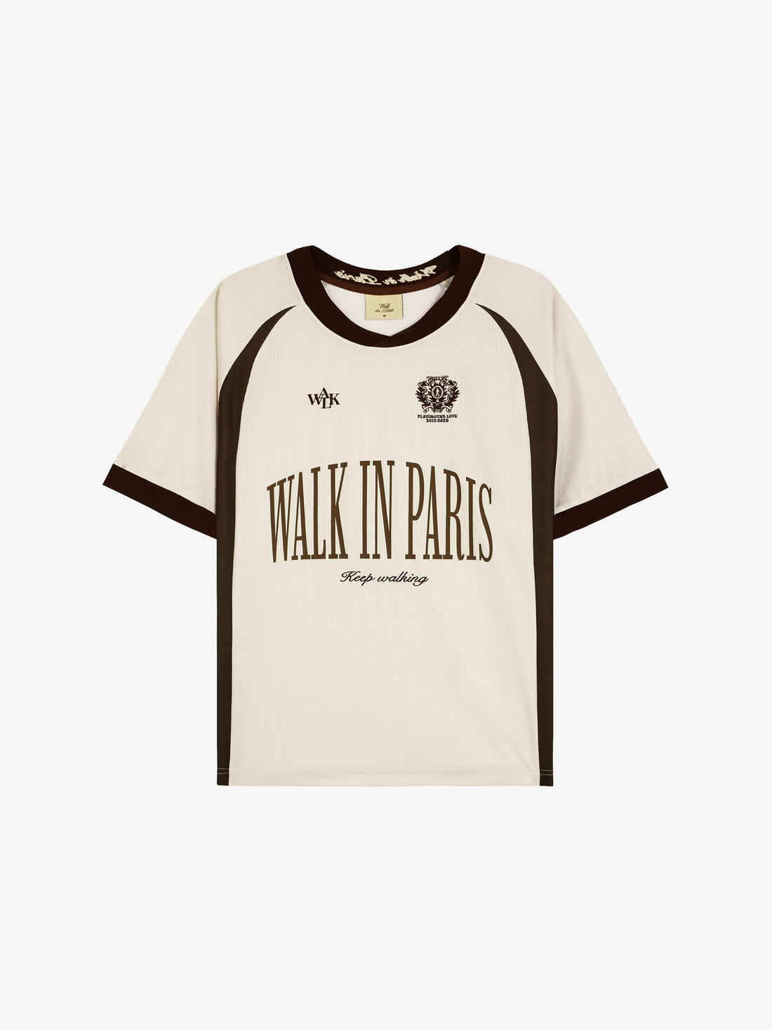 Le maillot de foot beige