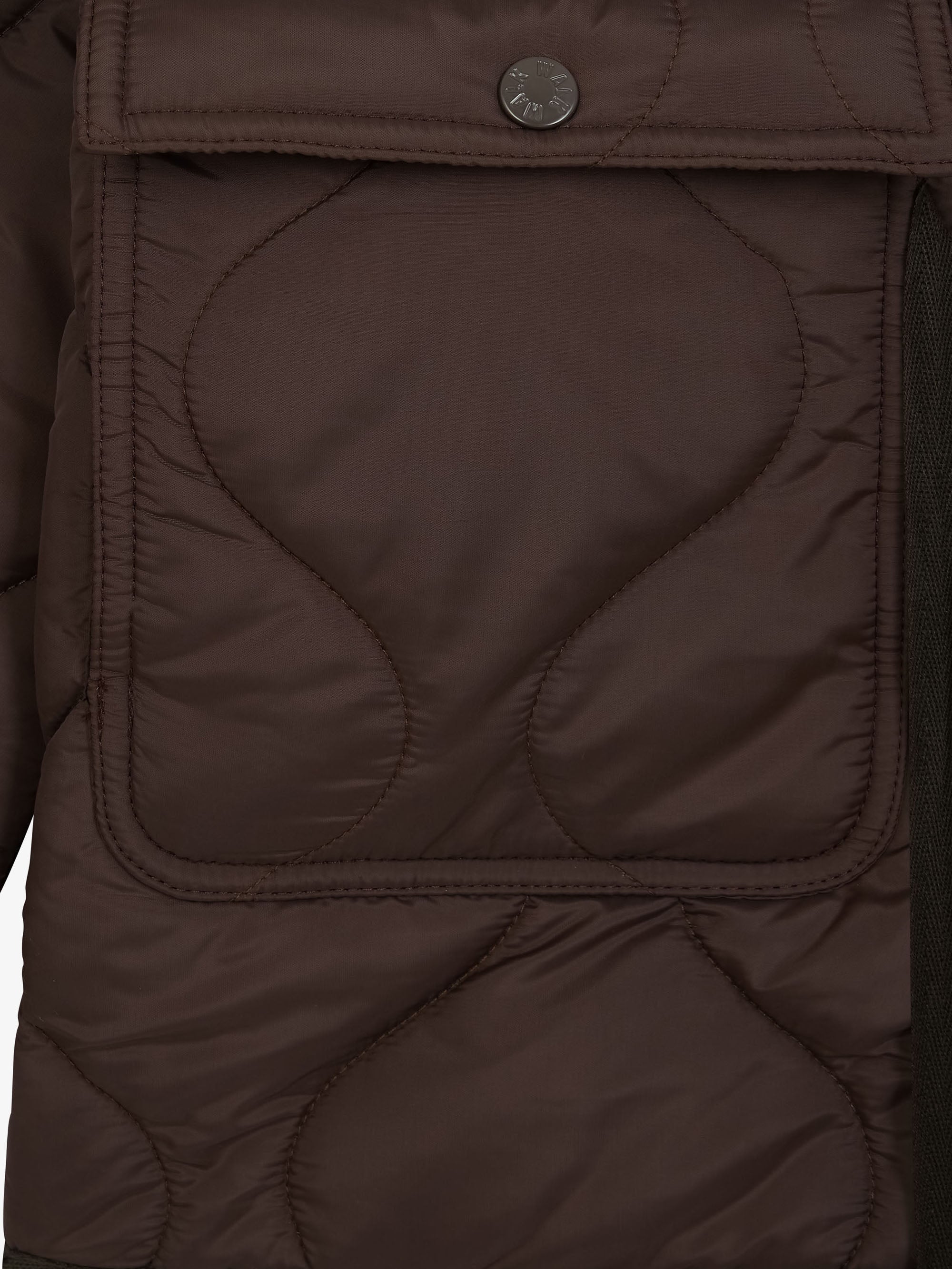 The brown quilted jacket 2