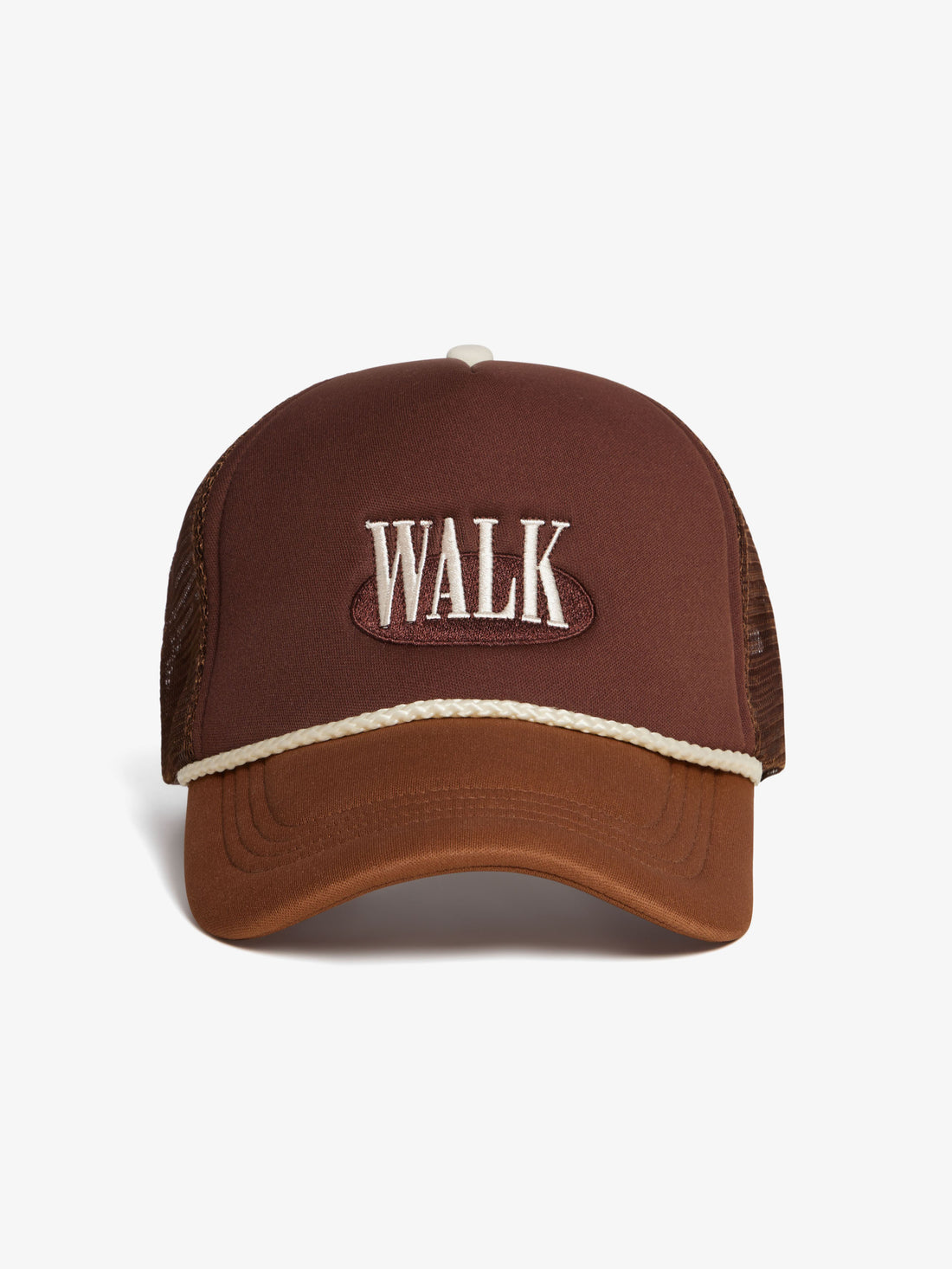 La casquette Trucker marron