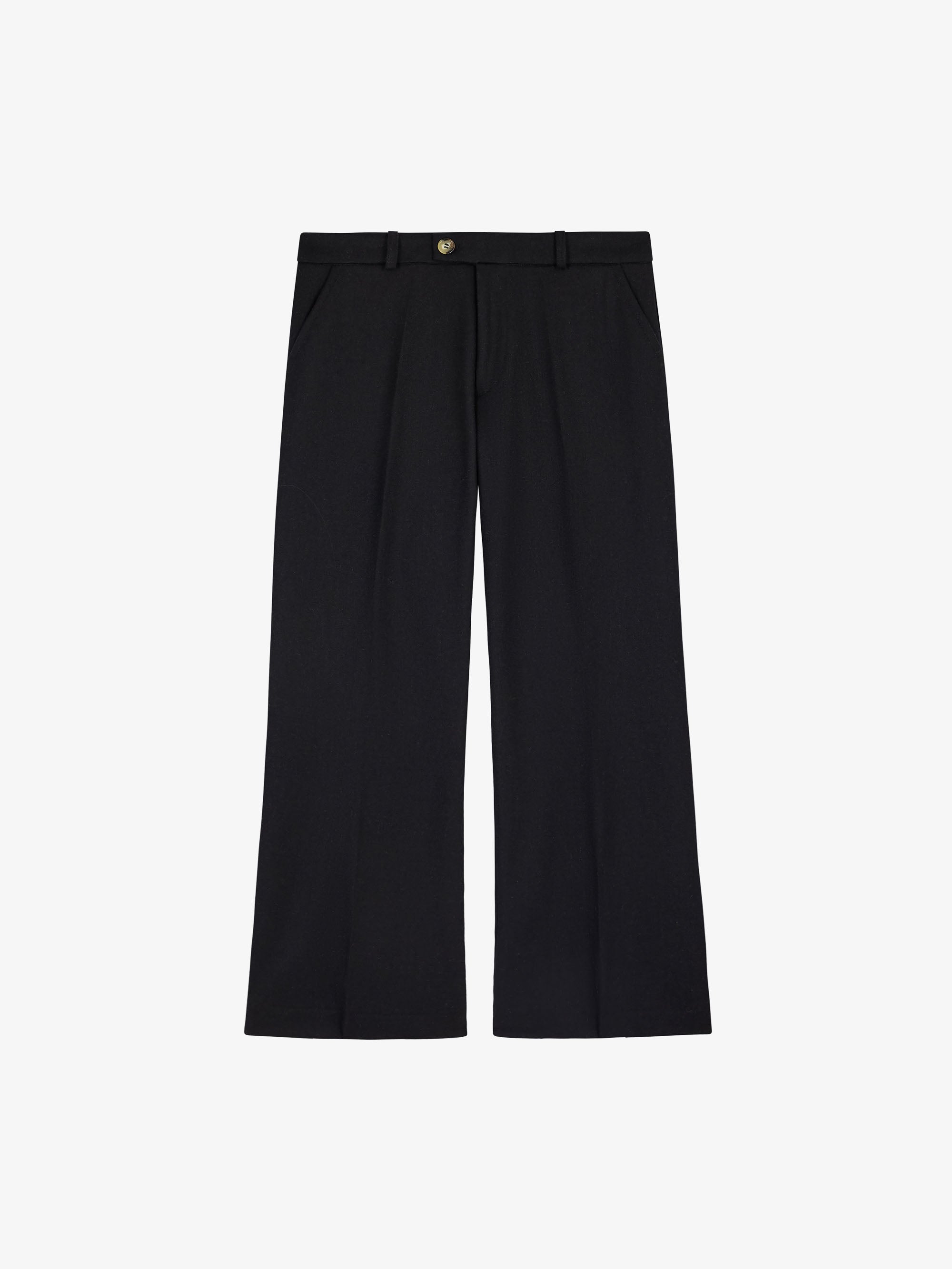 Black flared suit pants 1