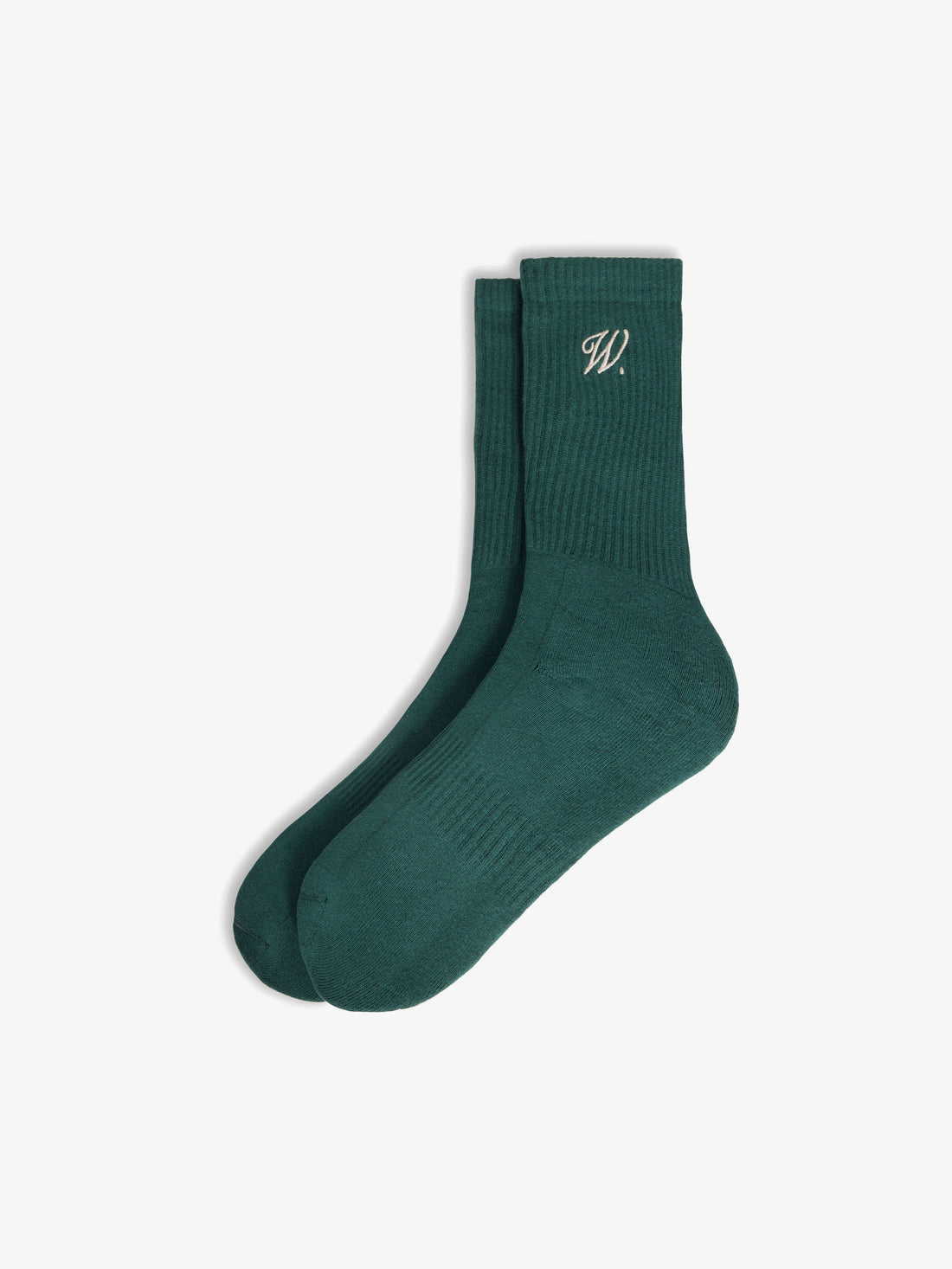 Les chaussettes signature vertes
