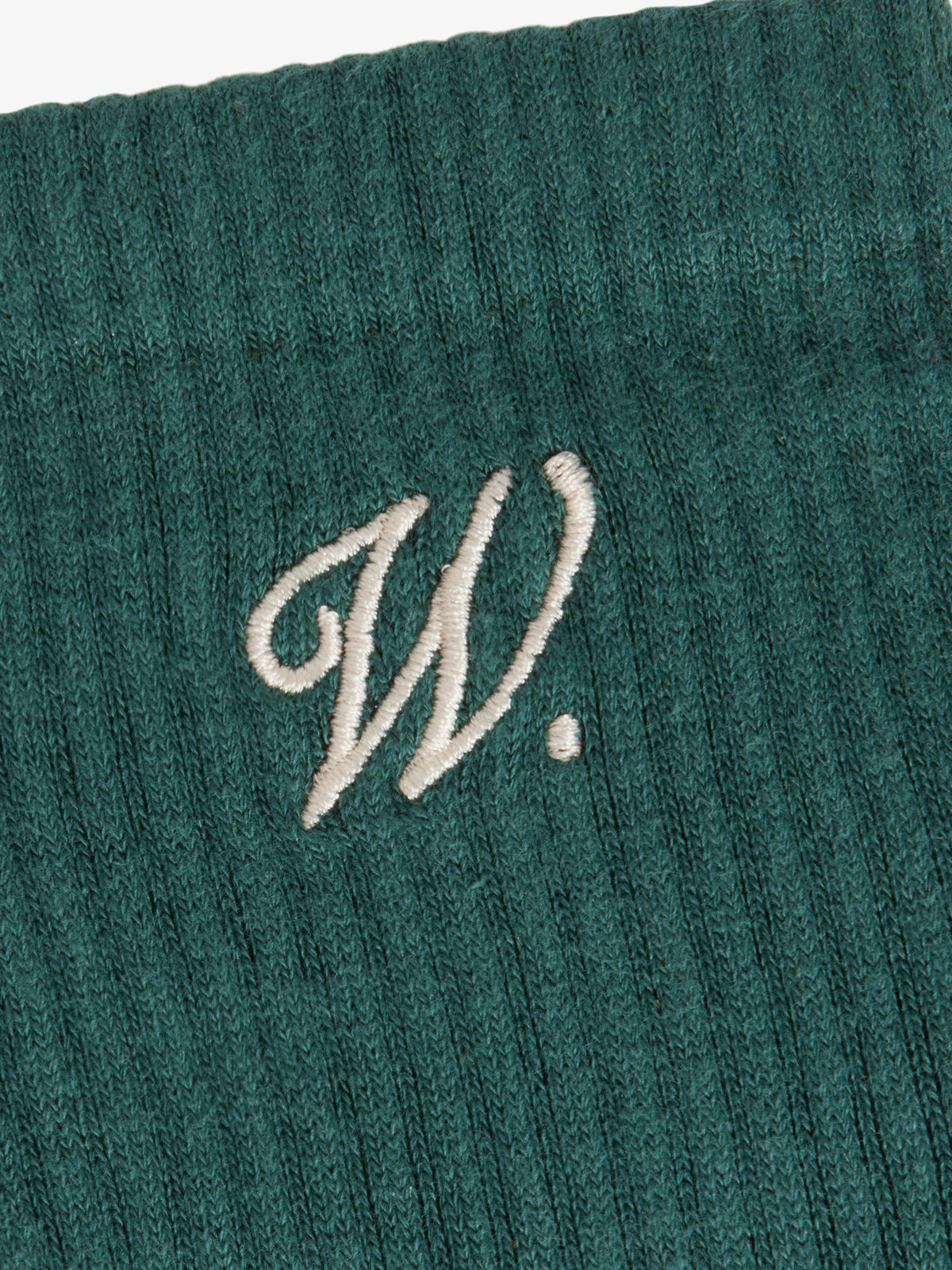 The green Signature socks