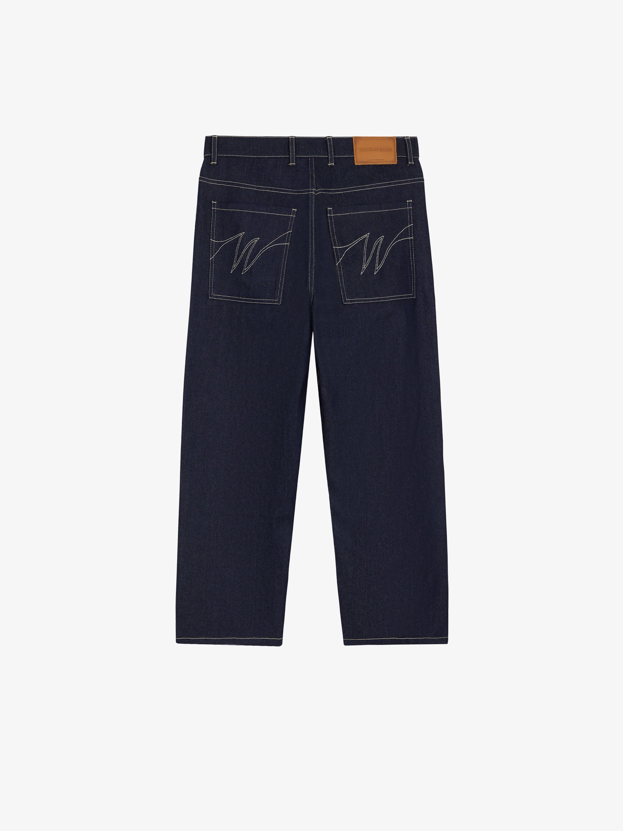 Raw denim carpenter pants 2