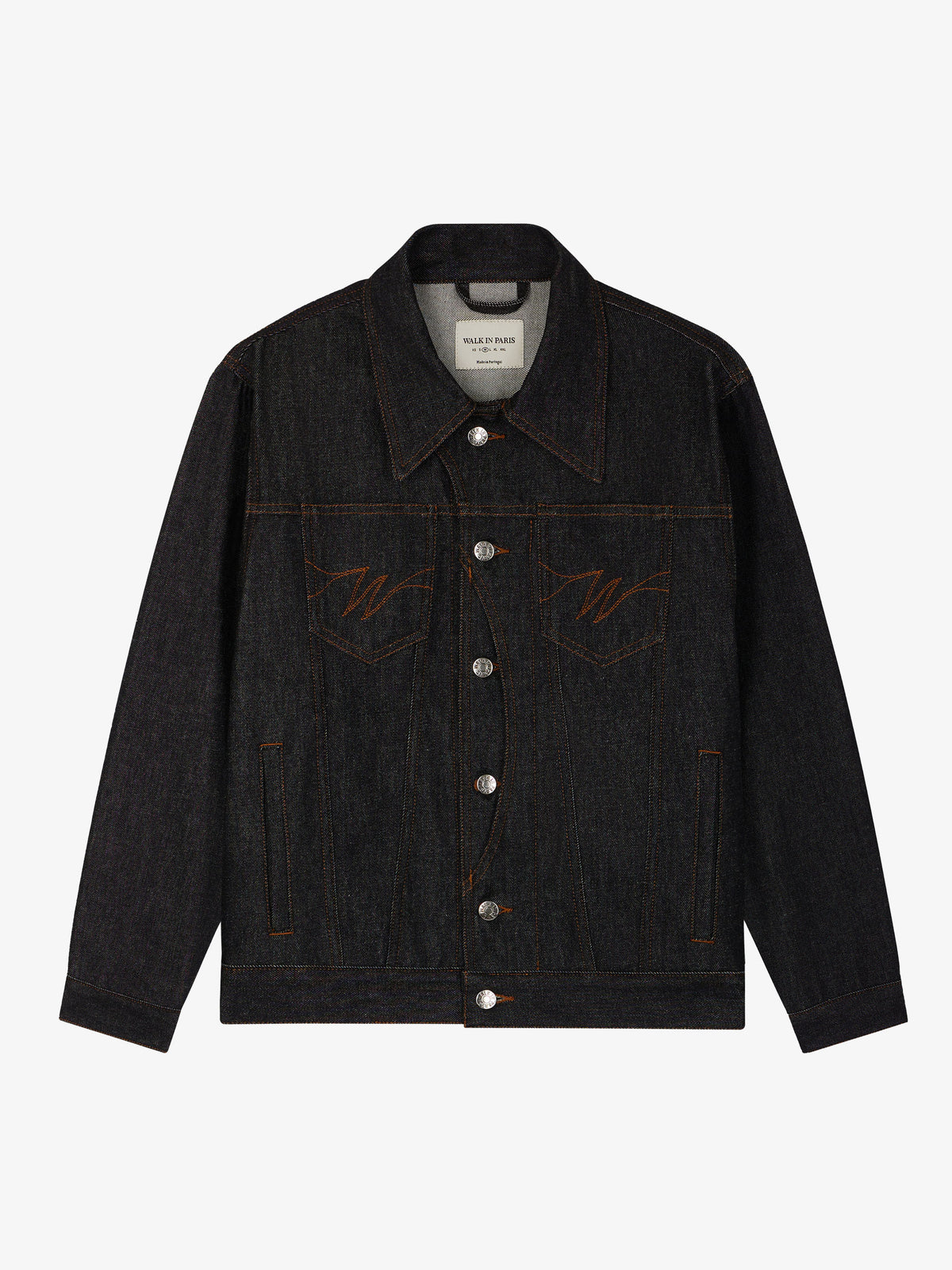 La veste du postier en denim brut