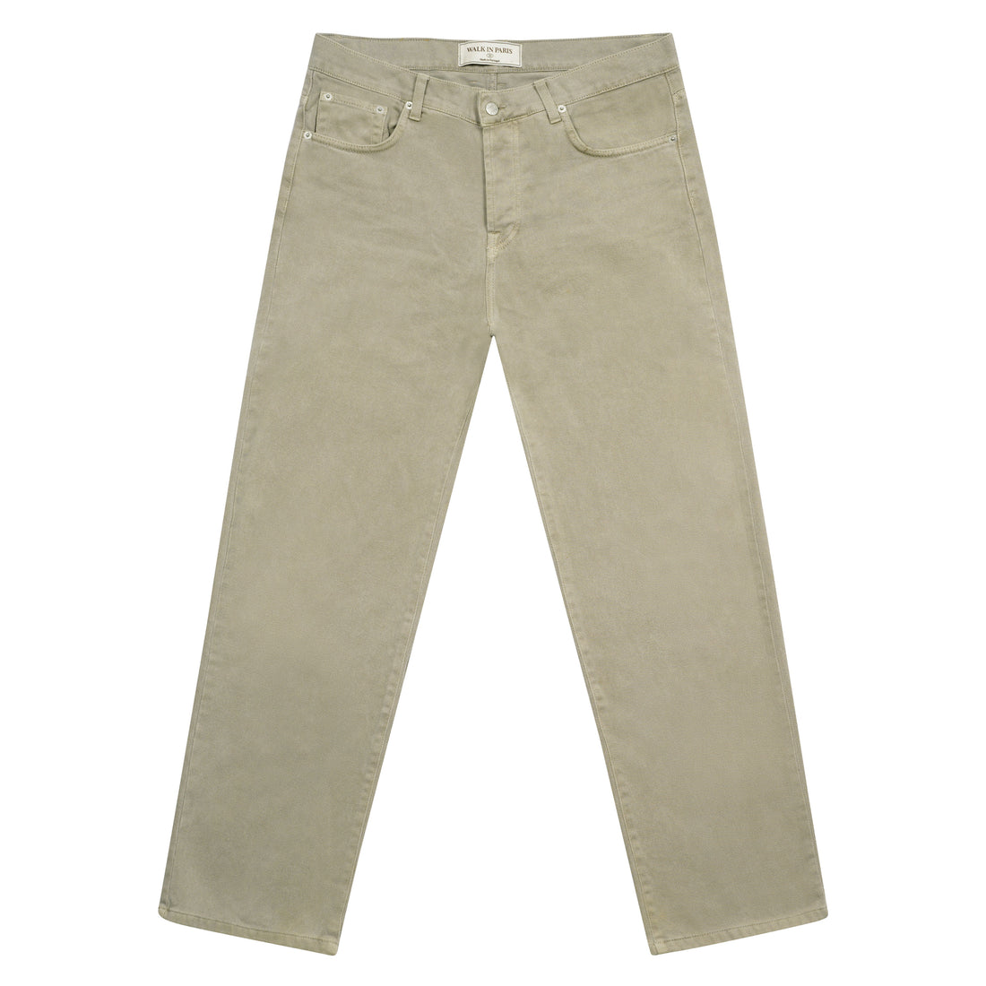 Le jean regular olive
