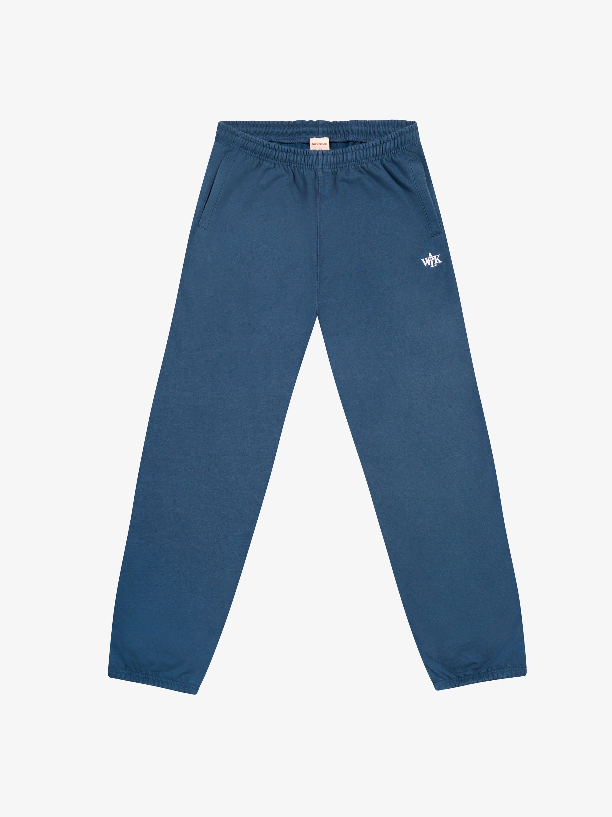 The navy blue jogging pants 2
