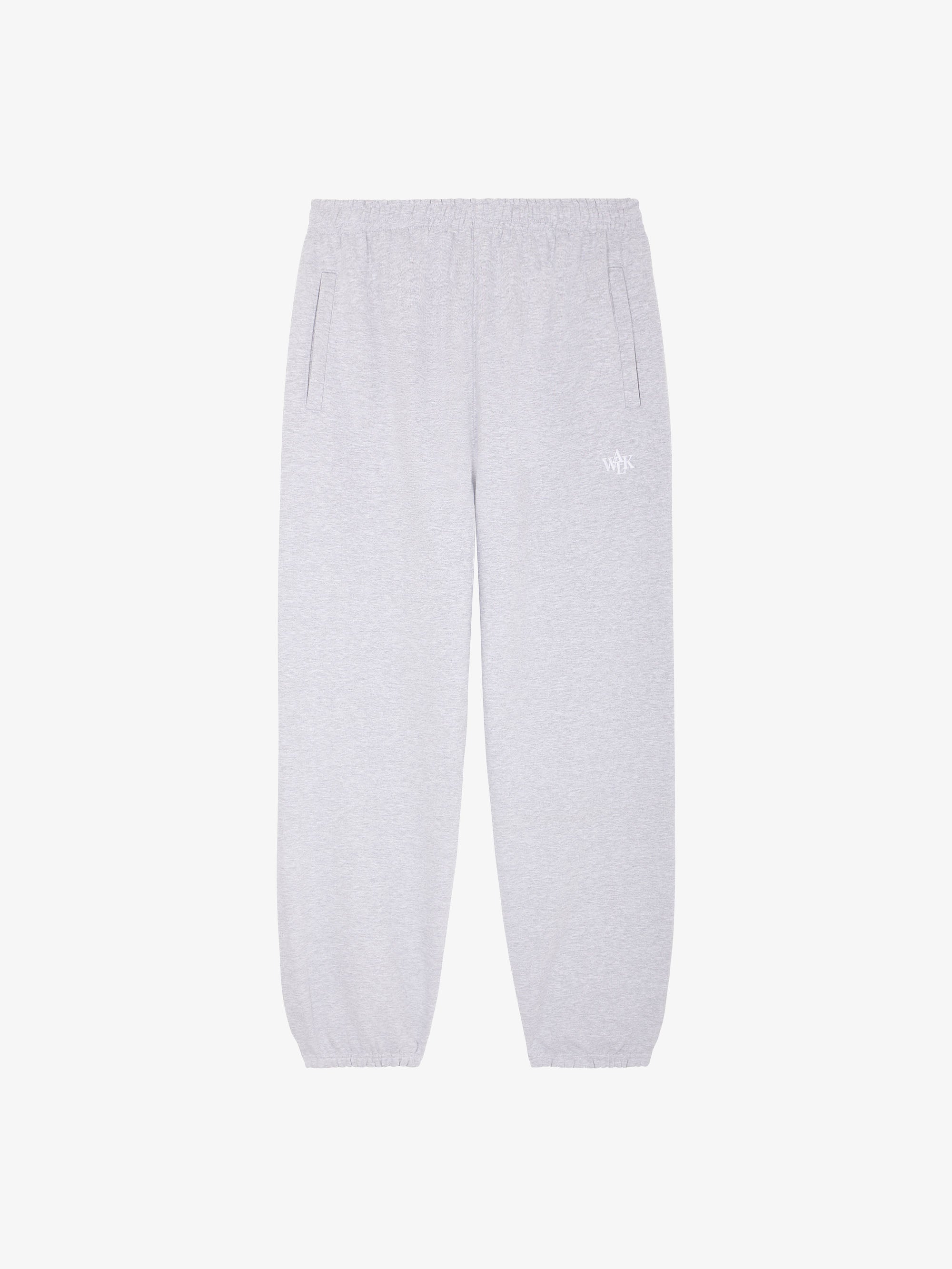 Le jogging gris chiné 1