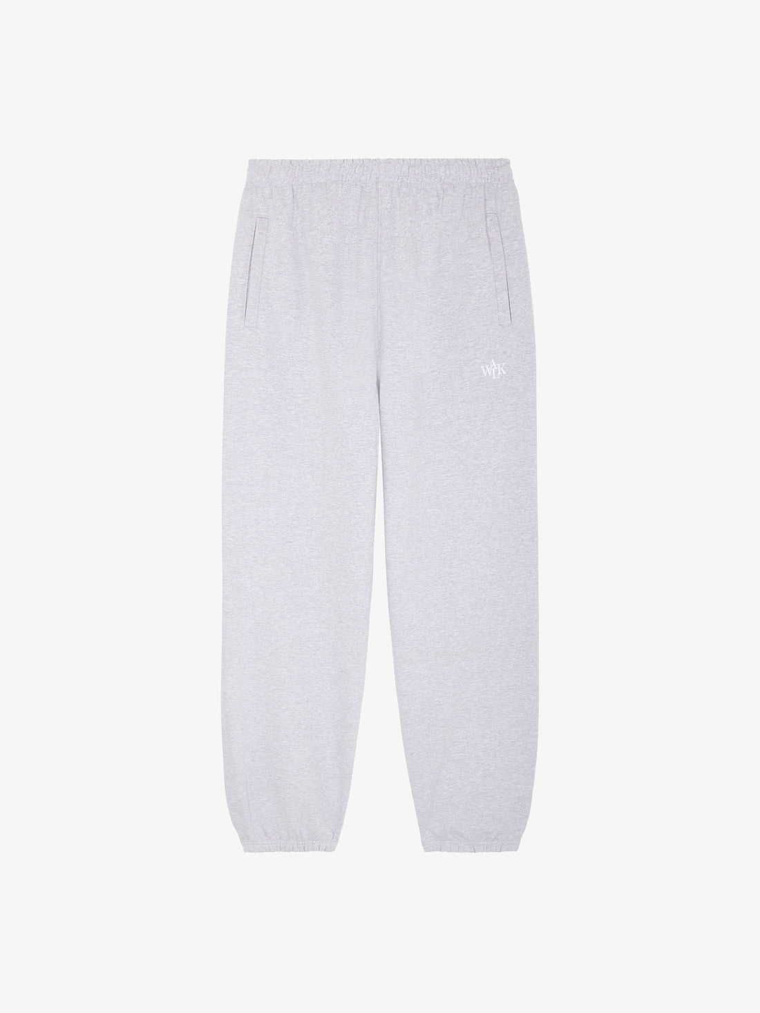Le jogging gris chiné