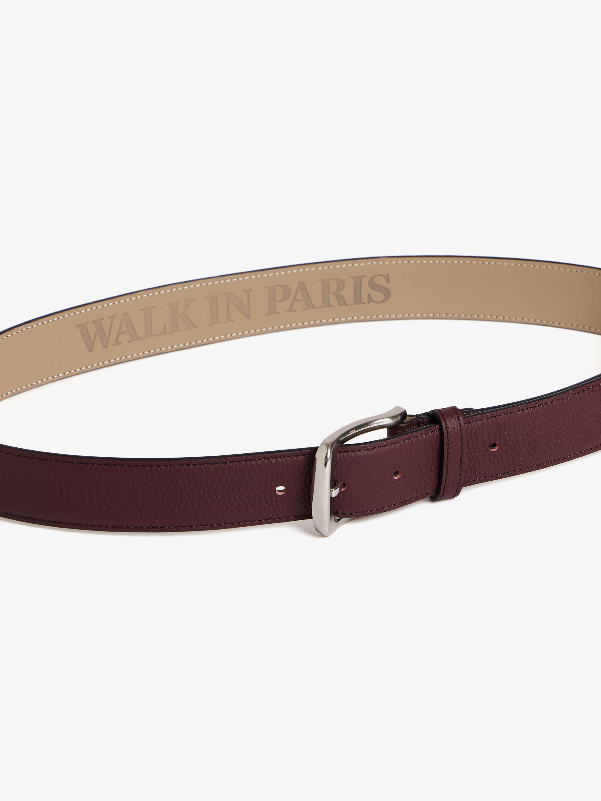 Brown leather belt 2