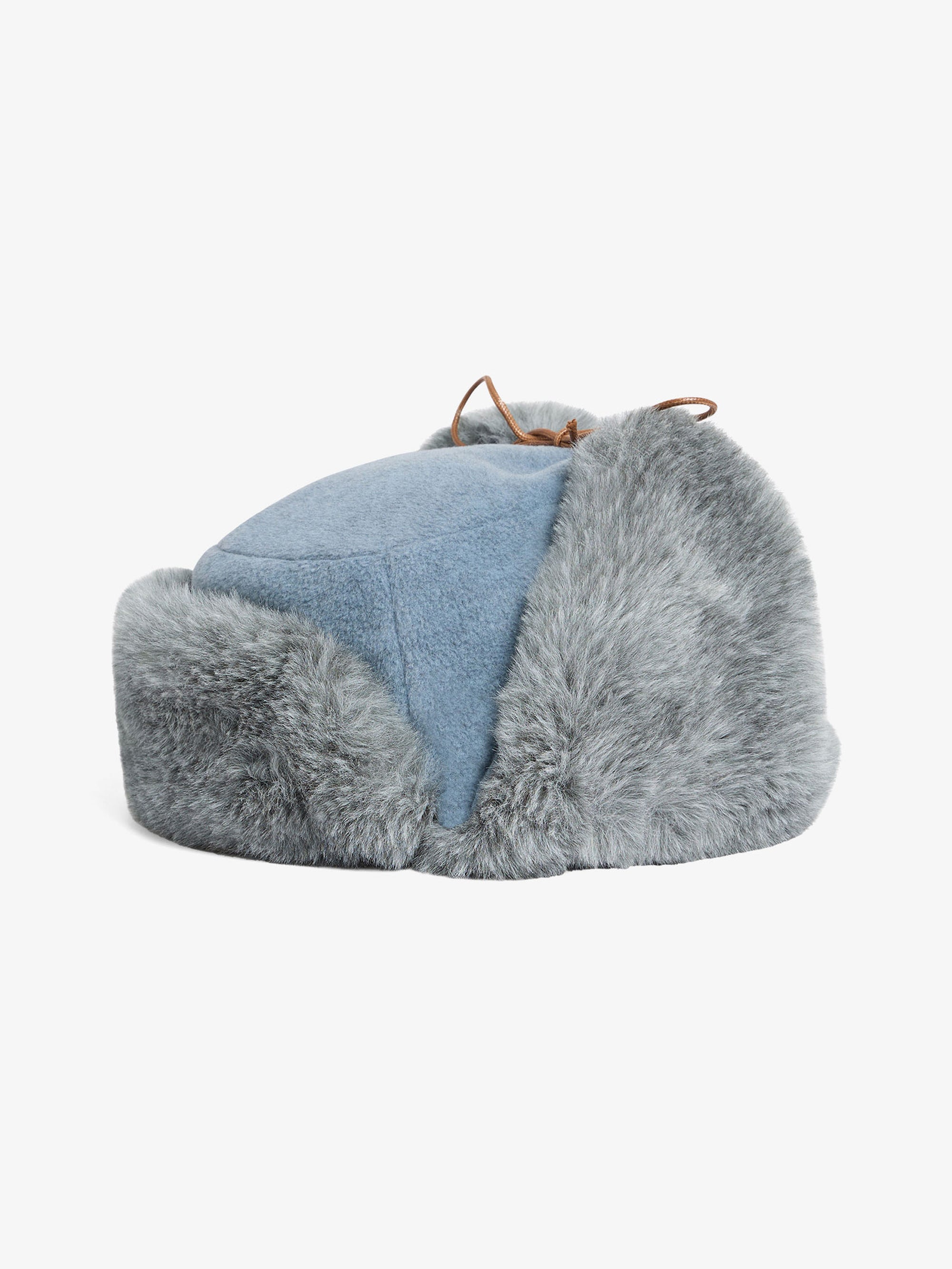 Sky blue chapka 1