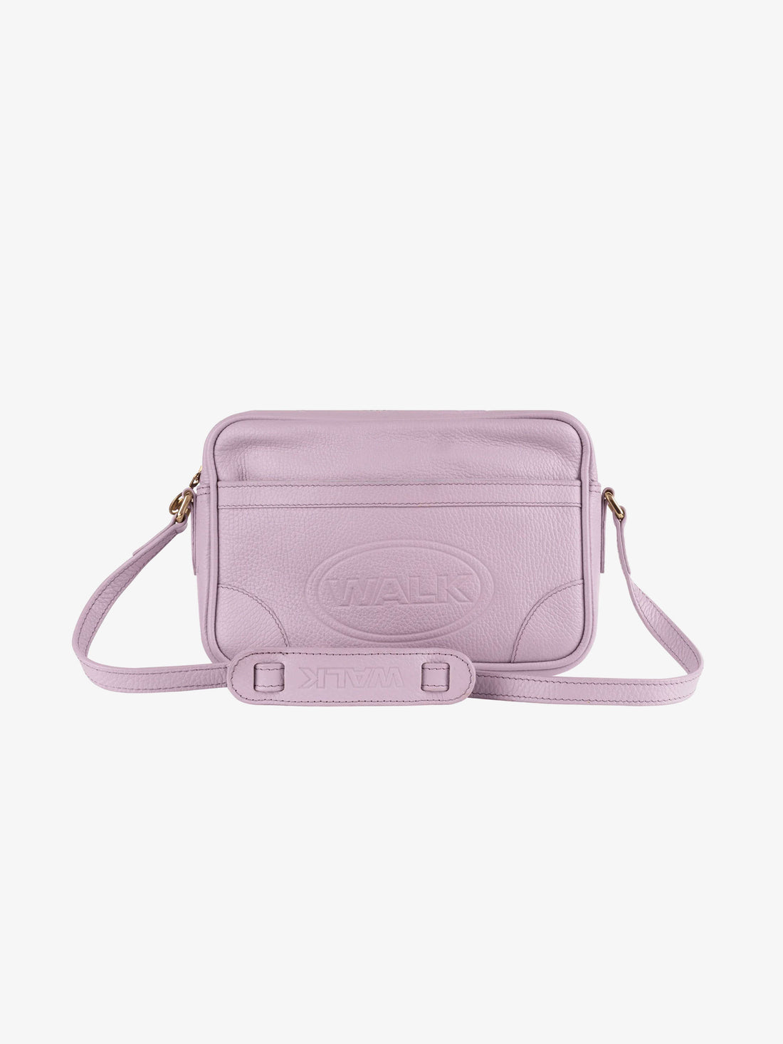 La sacoche en cuir lilas