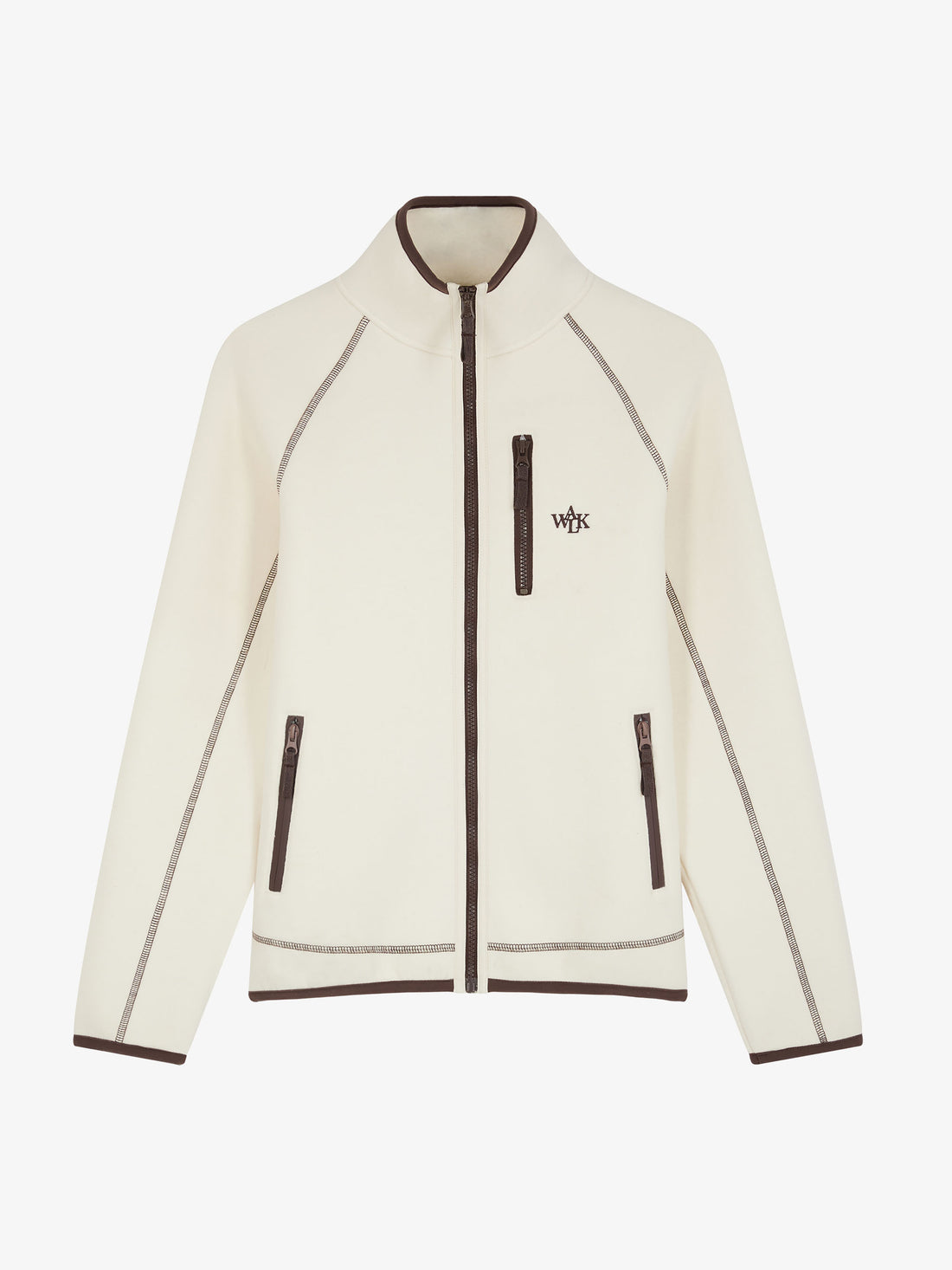 Beige fleece jacket