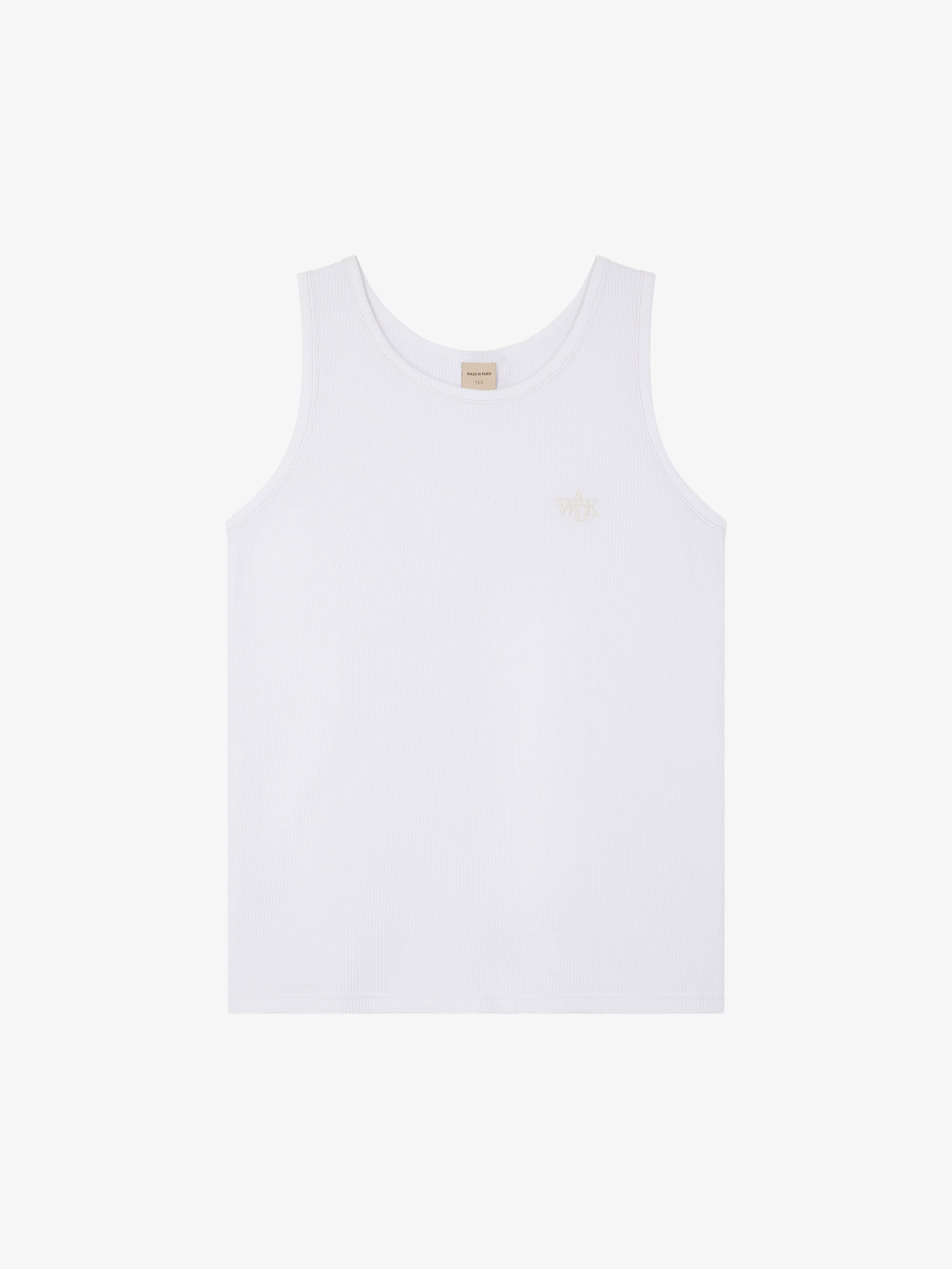 Le débardeur blanc brodé 1