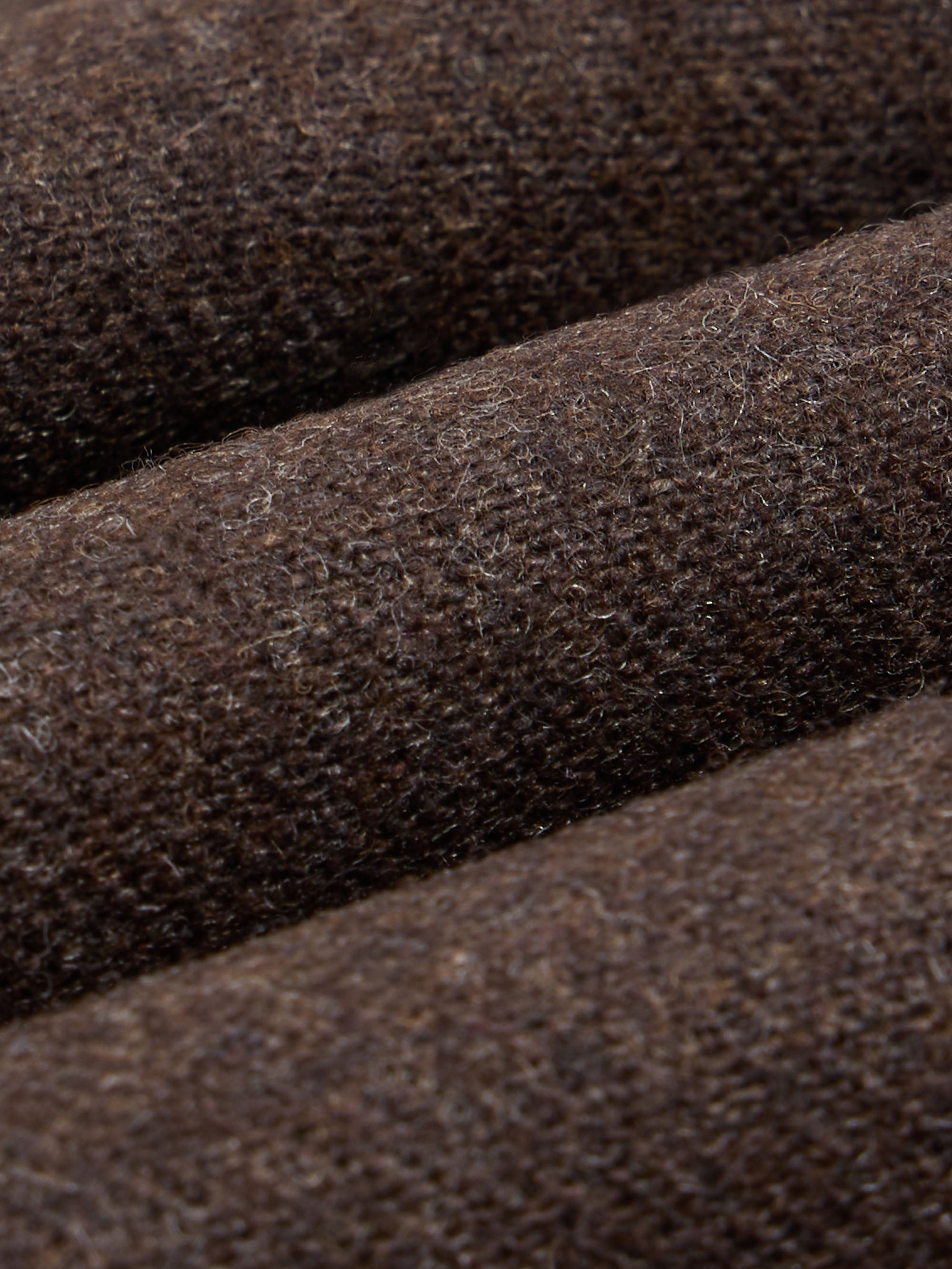 Le pantalon de costume en laine marron 3