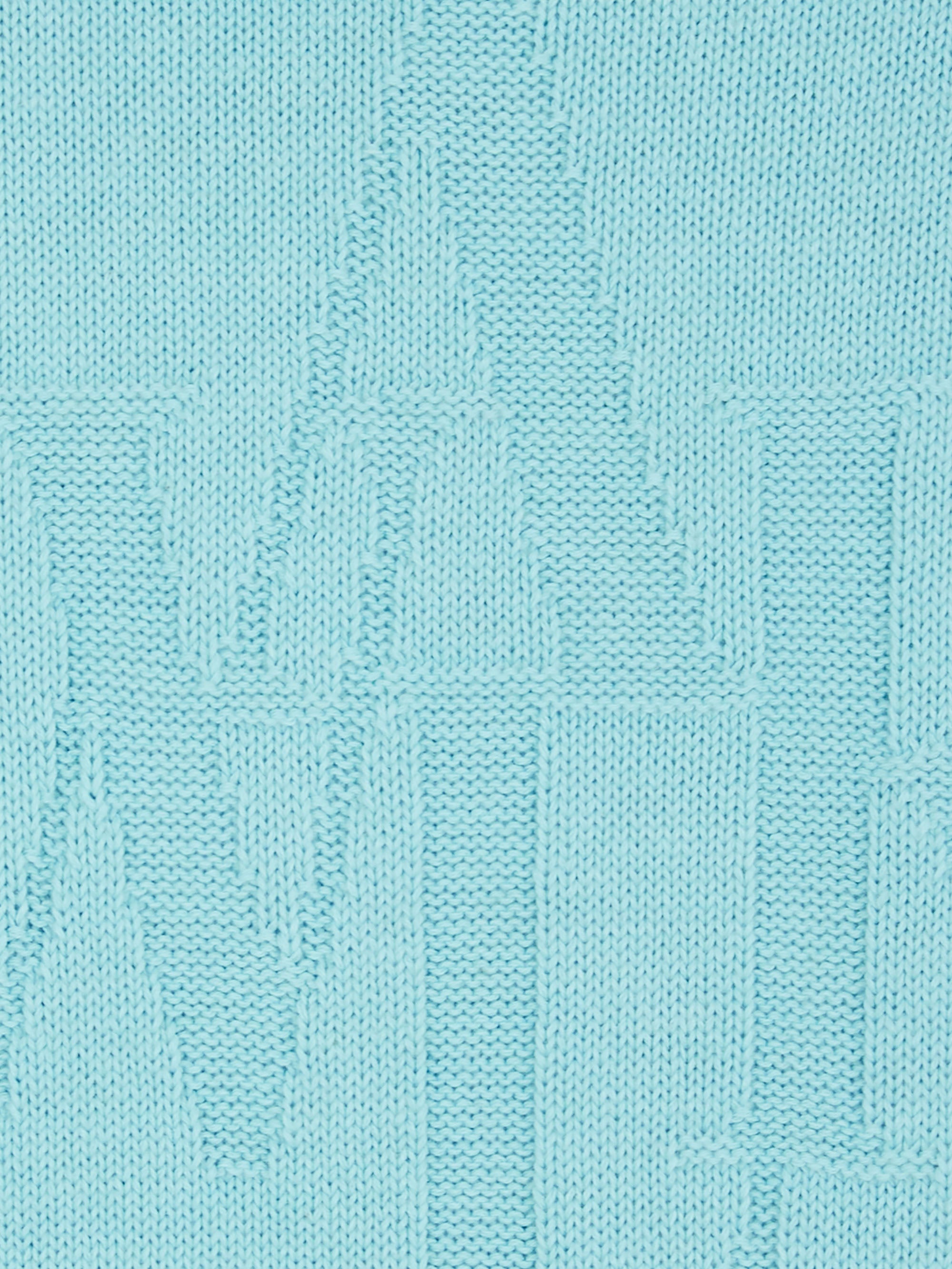 Ice blue knitted sweater 4