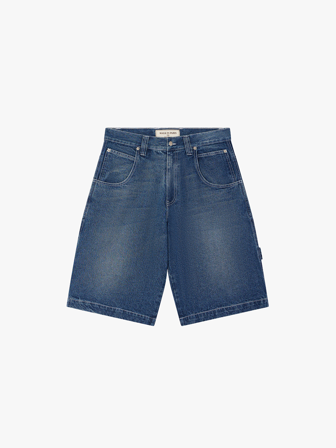 The baggy jean shorts