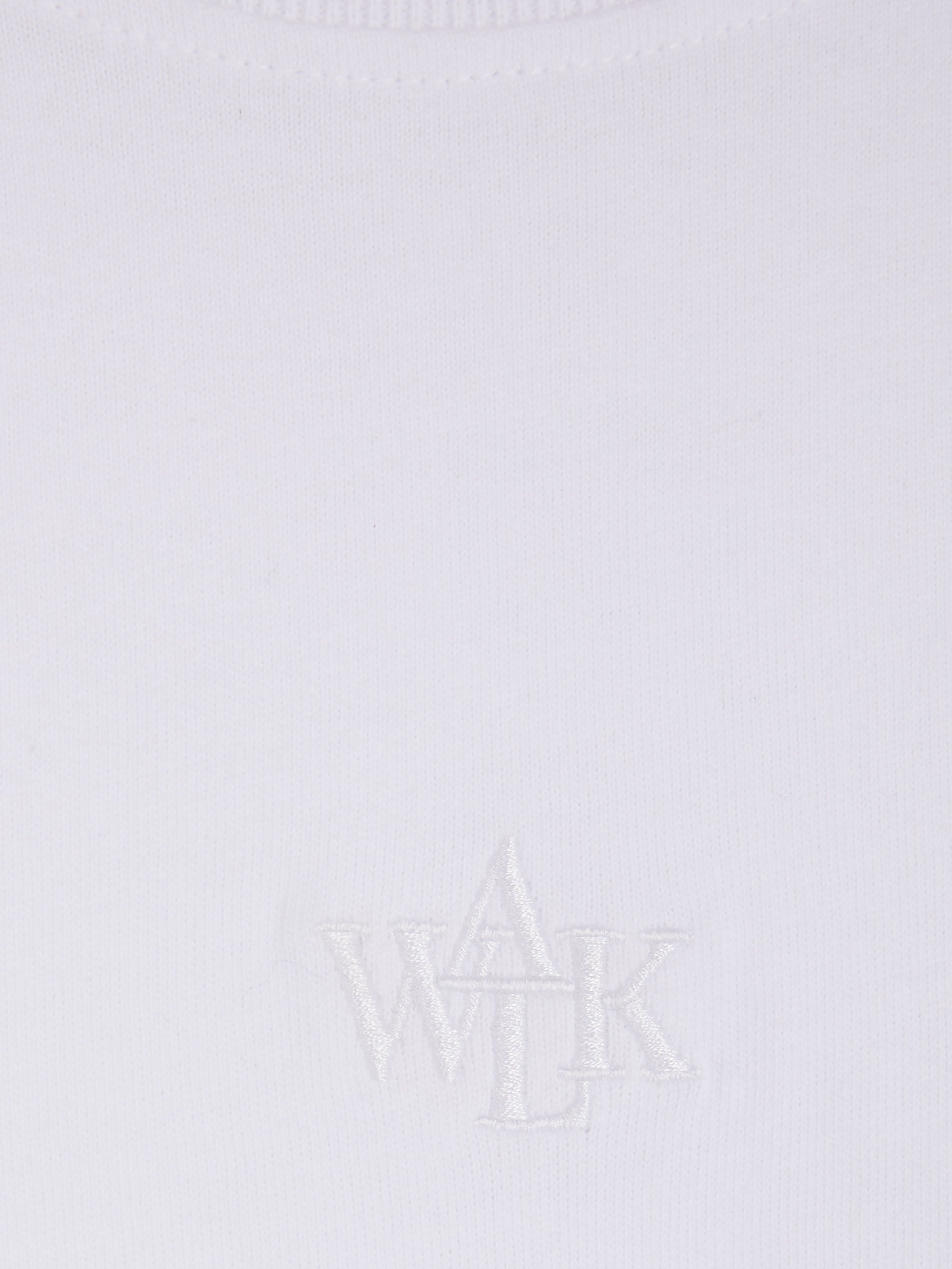 Le t-shirt manches longues signature blanc 2