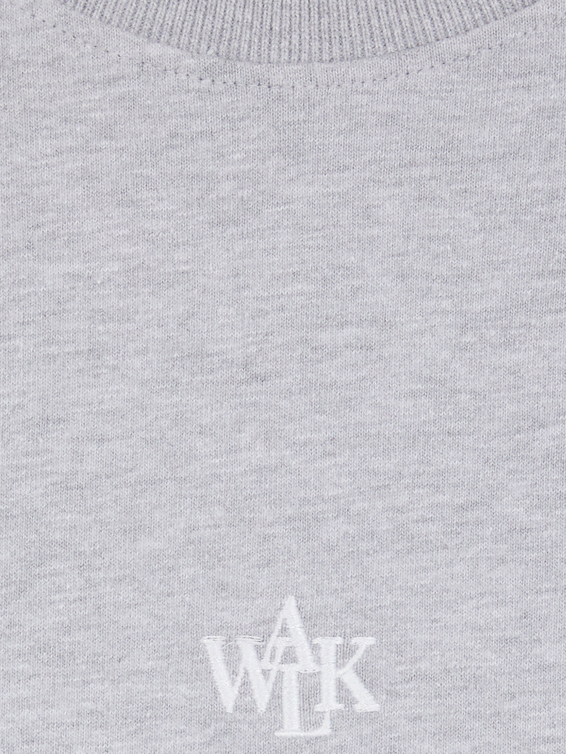 Le t-shirt manches longues signature gris