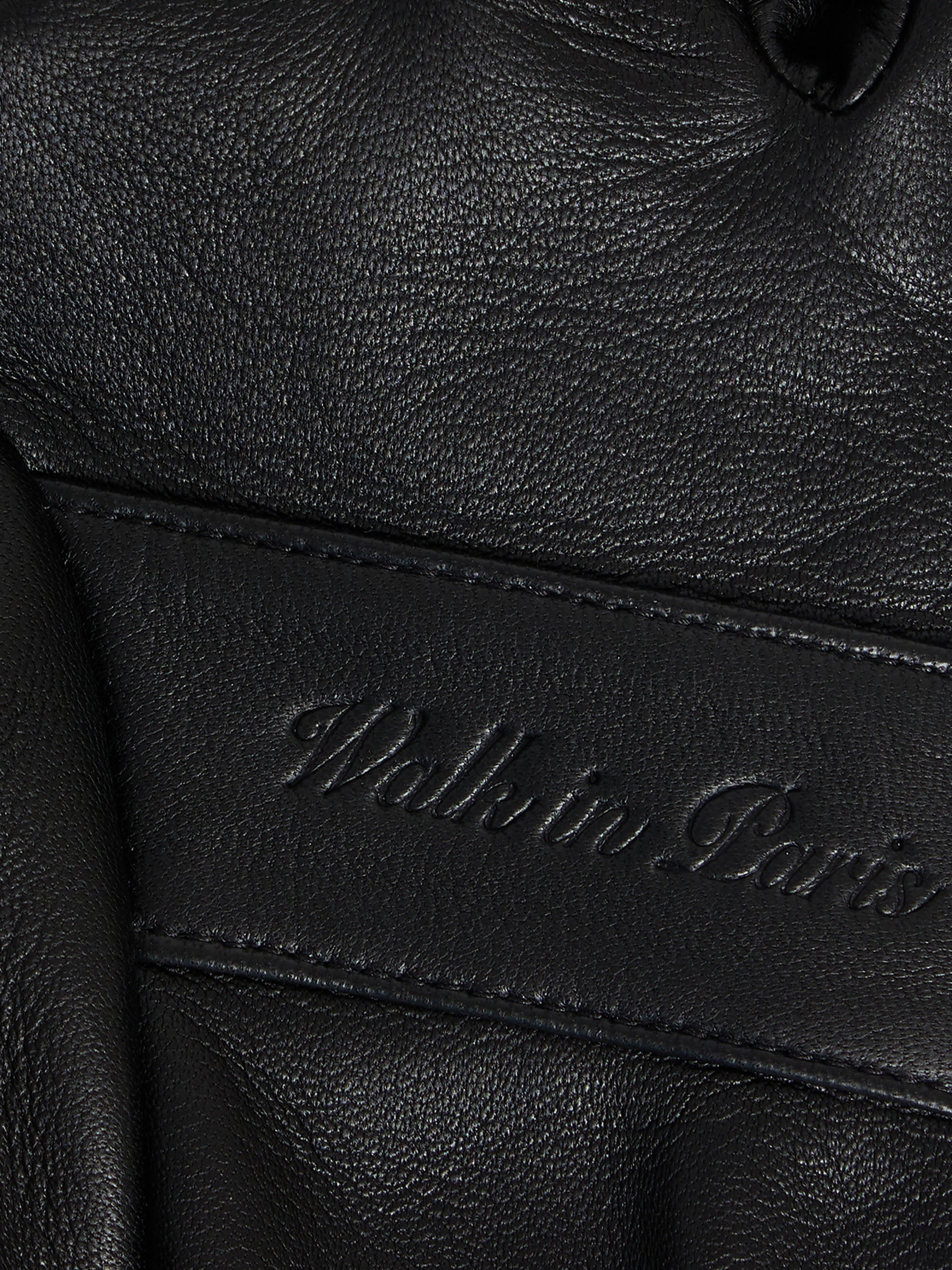 Les gants de conduite en cuir noir 2