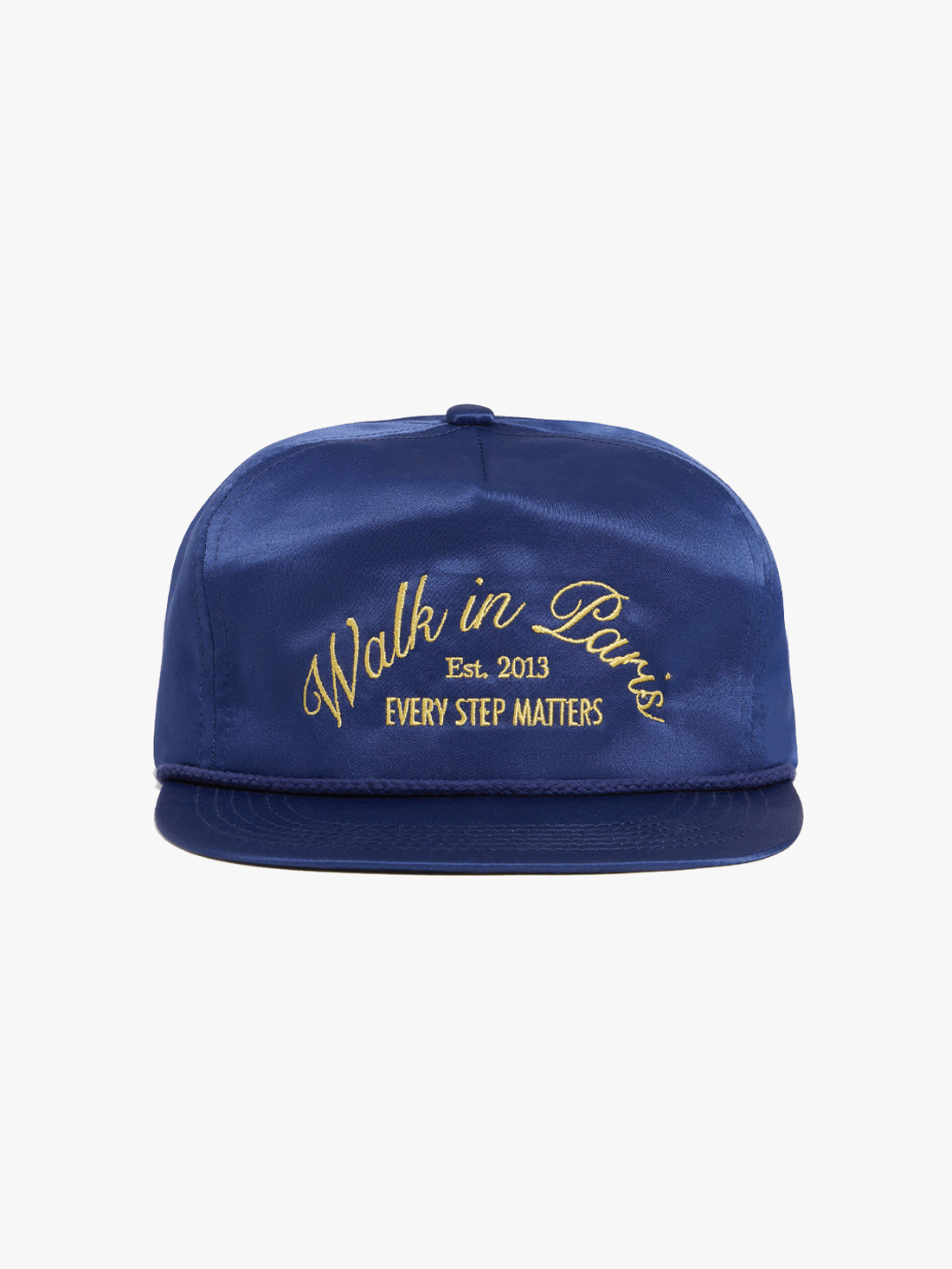 Blue nylon trucker cap 1