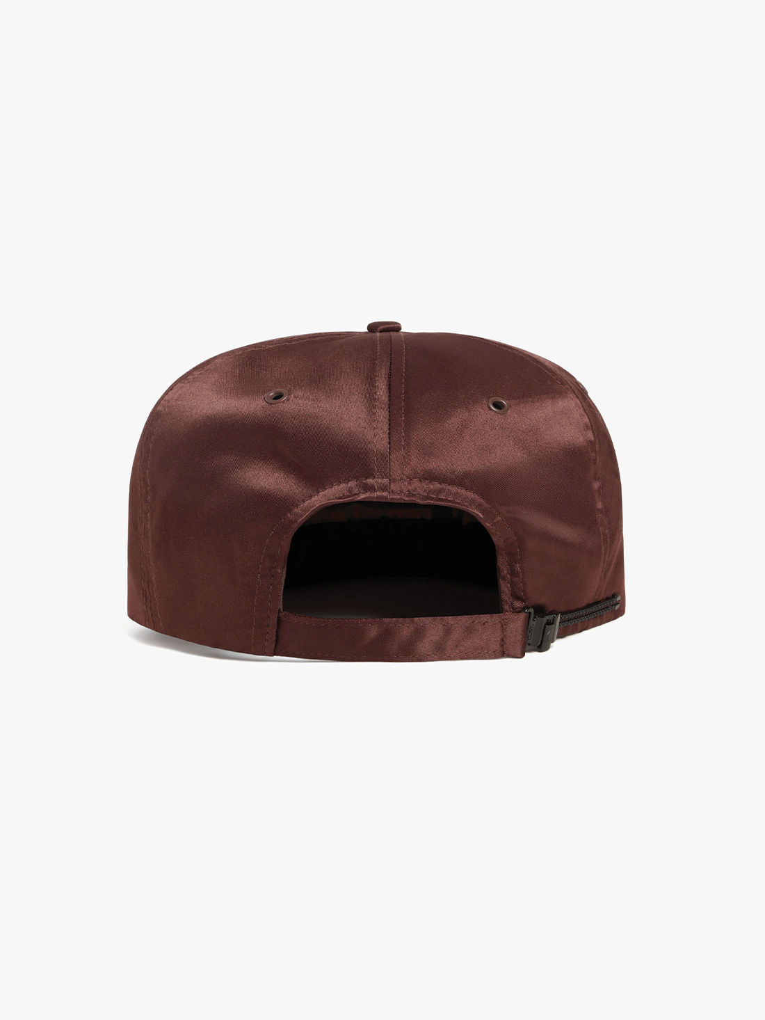 Brown nylon trucker cap 3