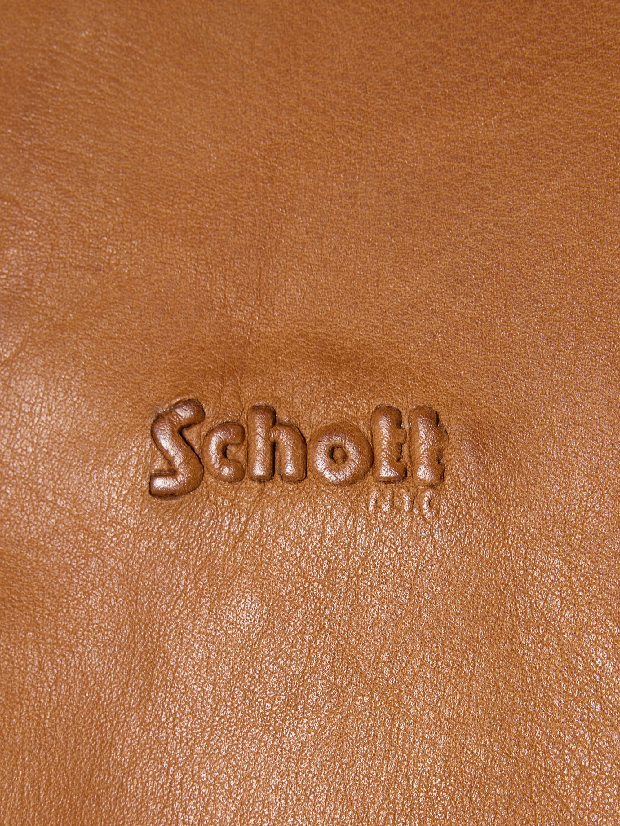 Walk in Paris X Schott NYC ® - Camel flight jacket 5