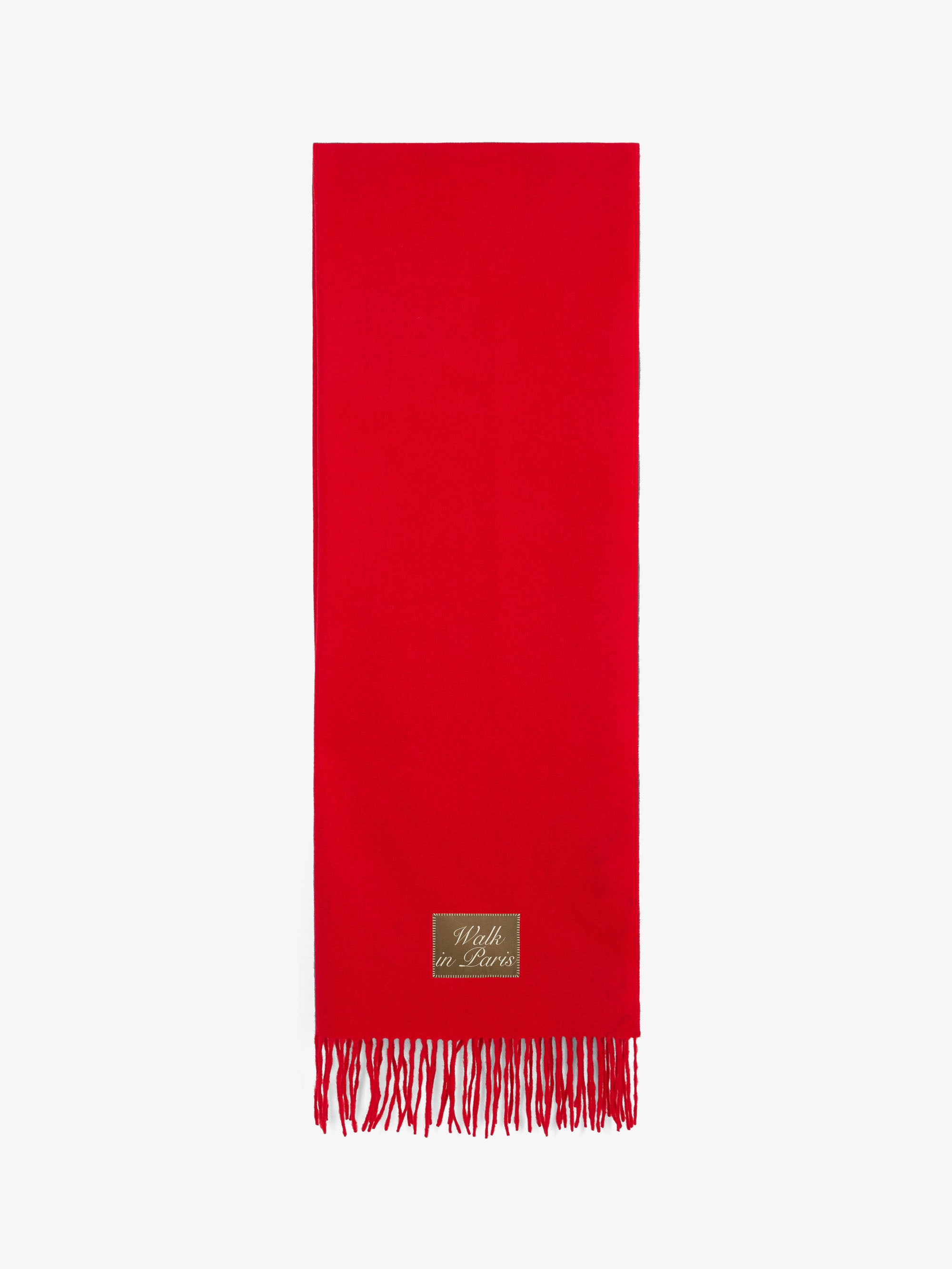 The red wool scarf 1
