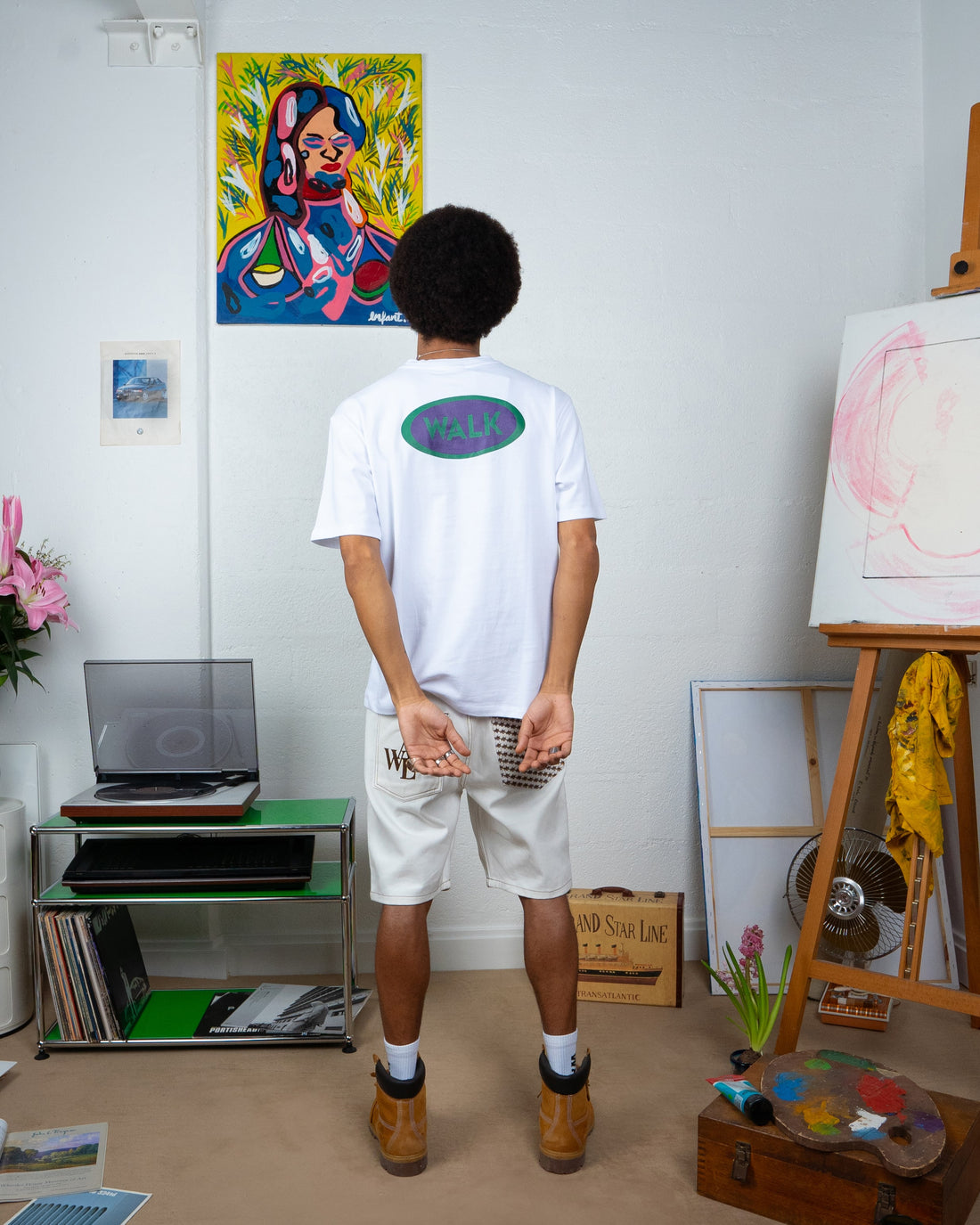 Le short du peintre