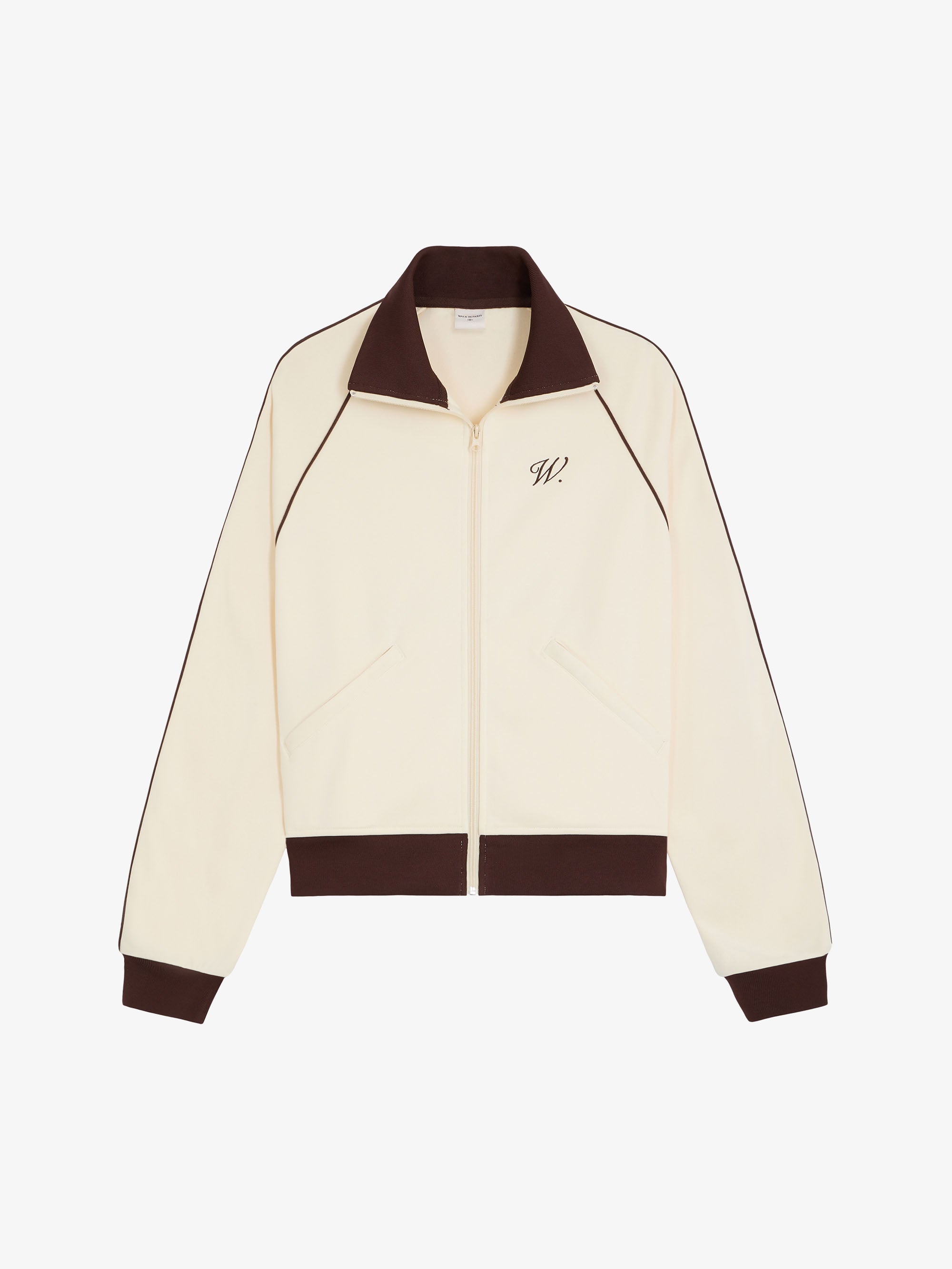 The Signature beige jogging jacket 2