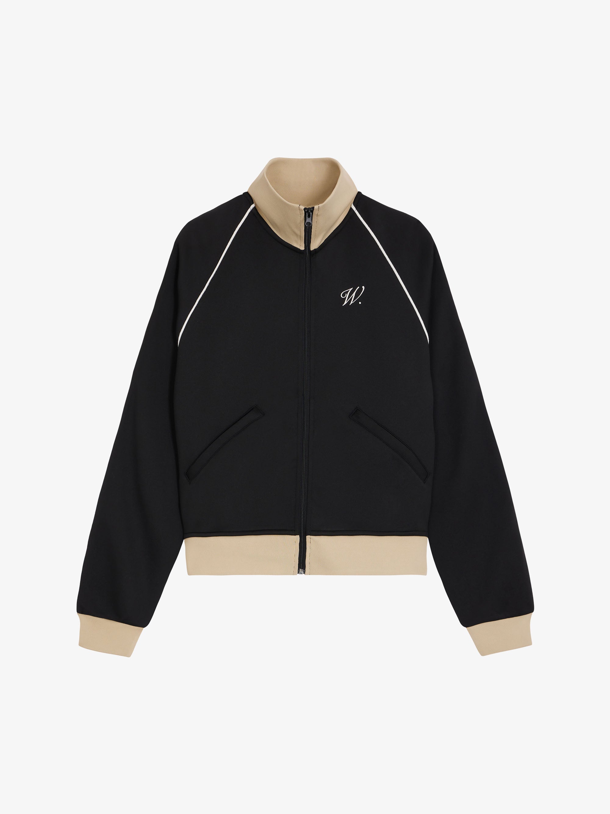 The Signature Black Jogging Jacket 1