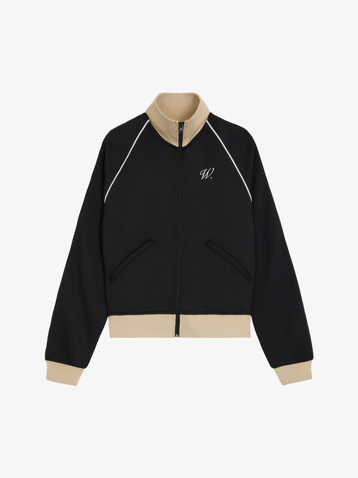 The Signature Black Jogging Jacket