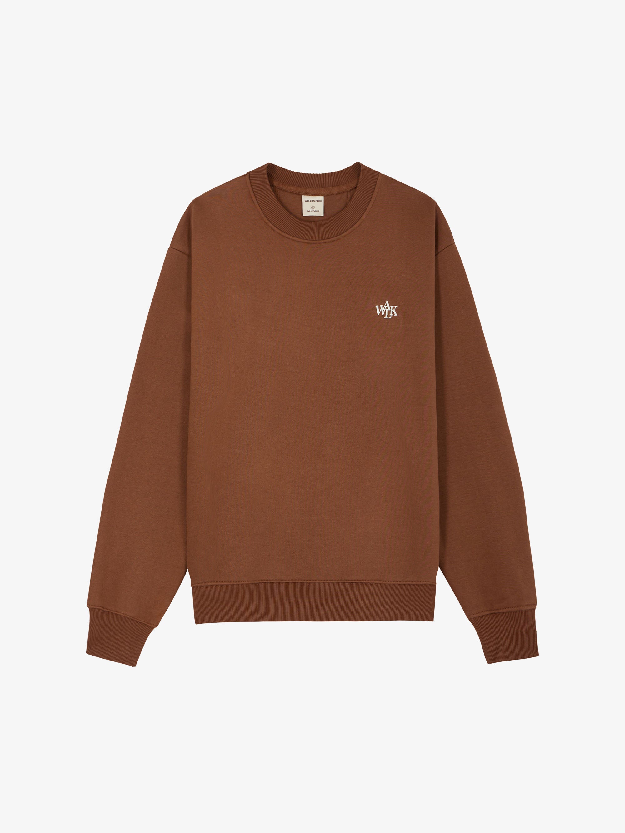Le sweatshirt acajou 1