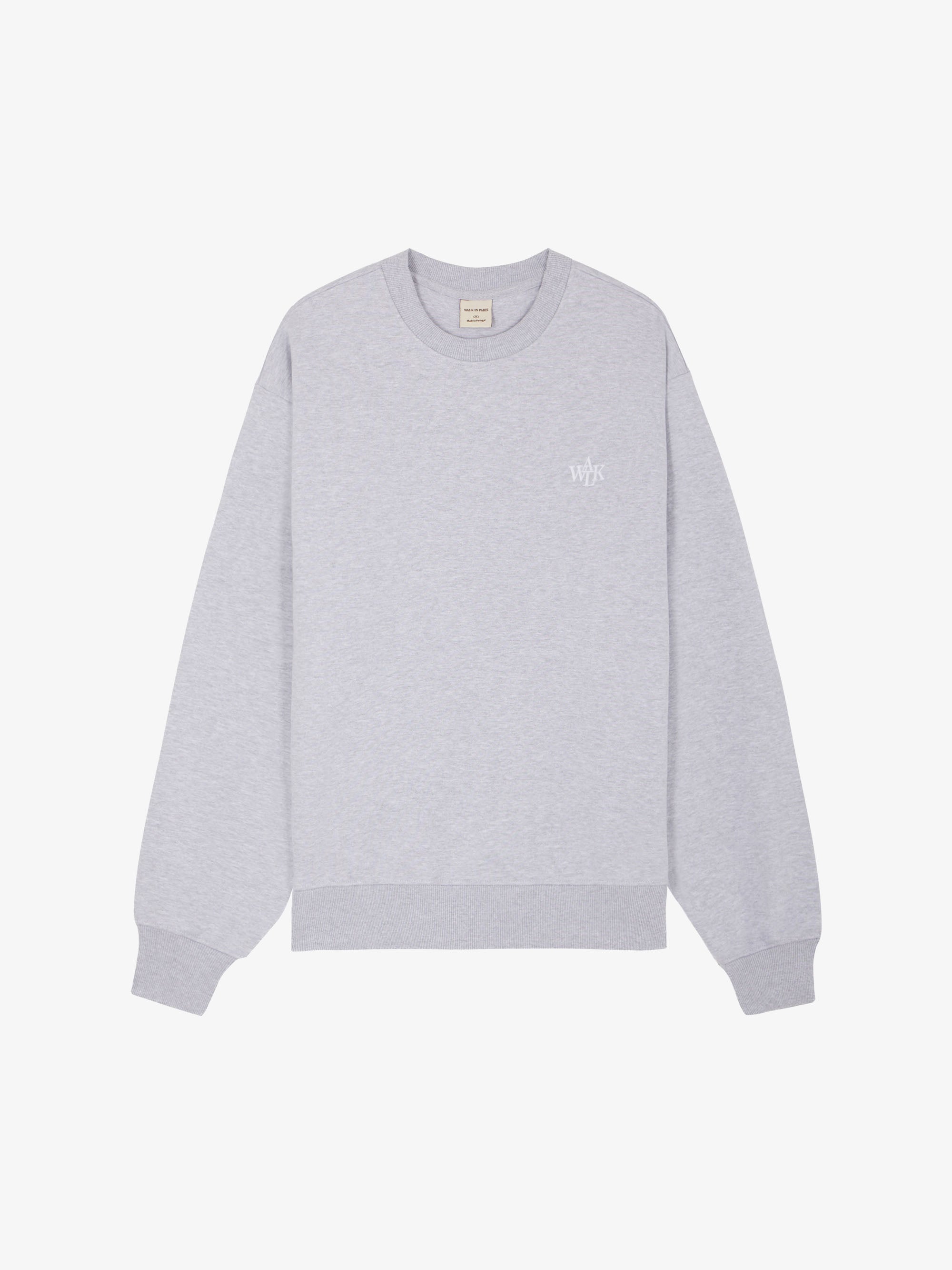THE LIGHT GREY CREWNECK 1