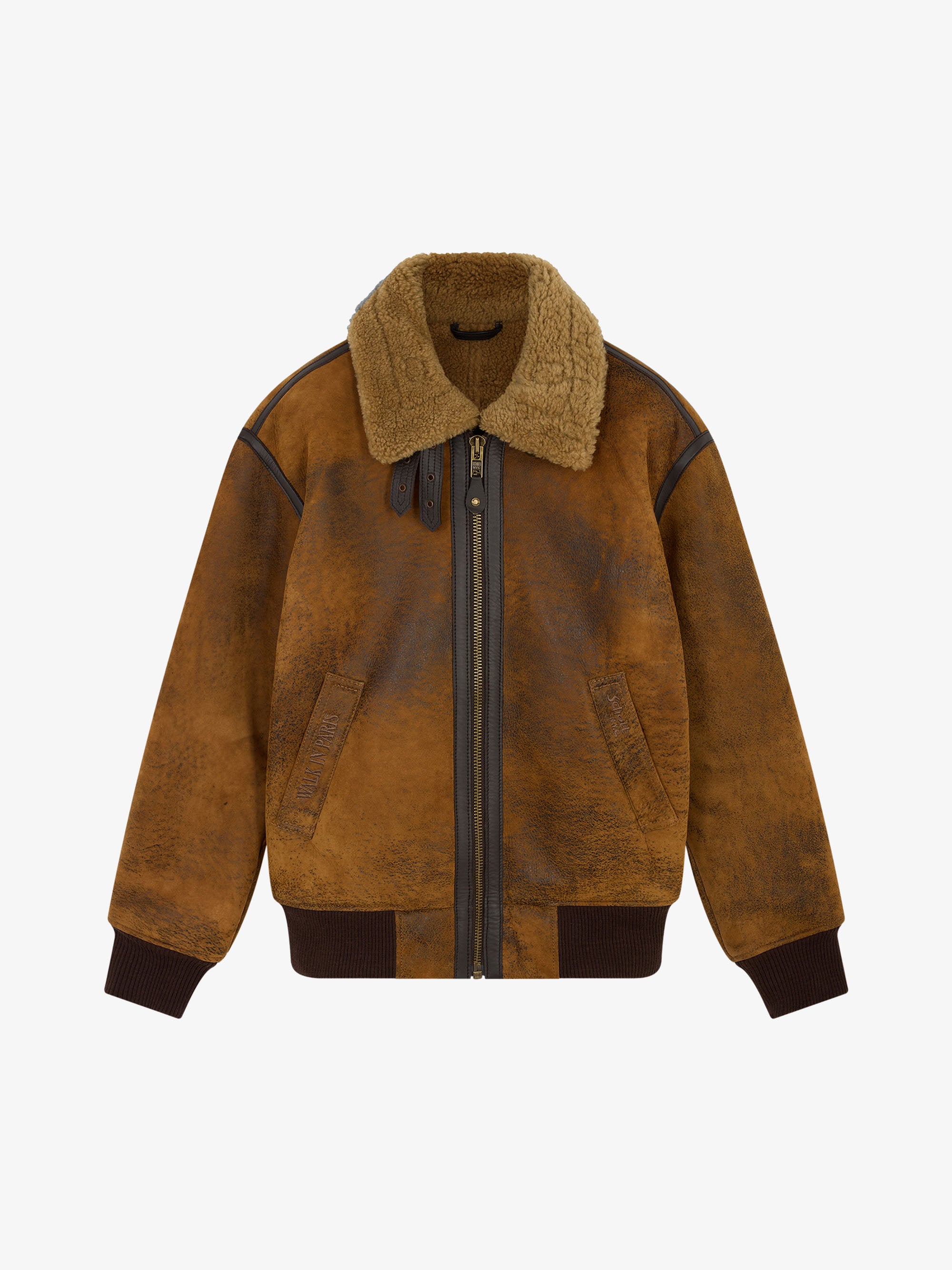 Walk in Paris x Schott NYC ® - The bomber jacket 1