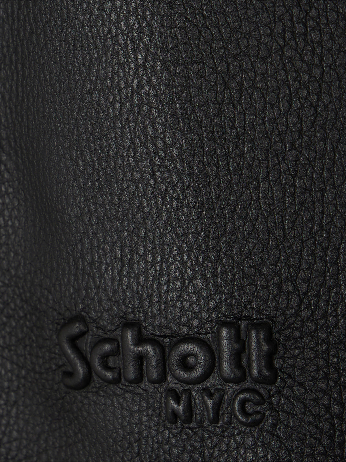 Walk in Paris X Schott NYC ® - Onyx flight jacket