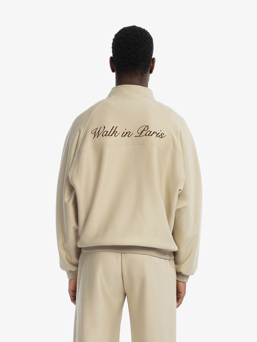 The beige heritage jogging jacket 5
