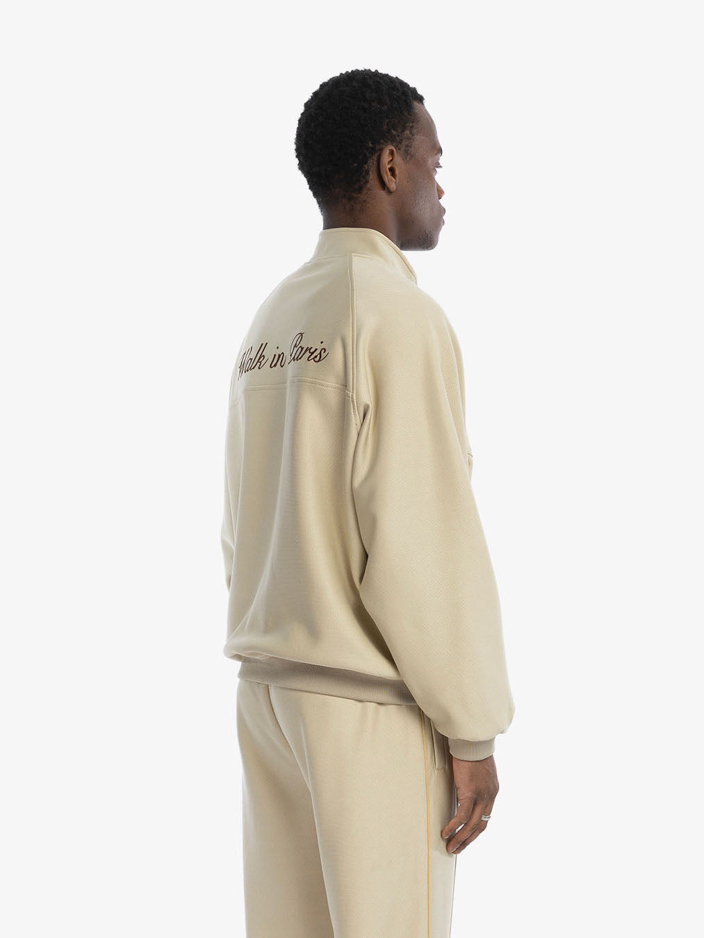 The beige heritage jogging jacket 6