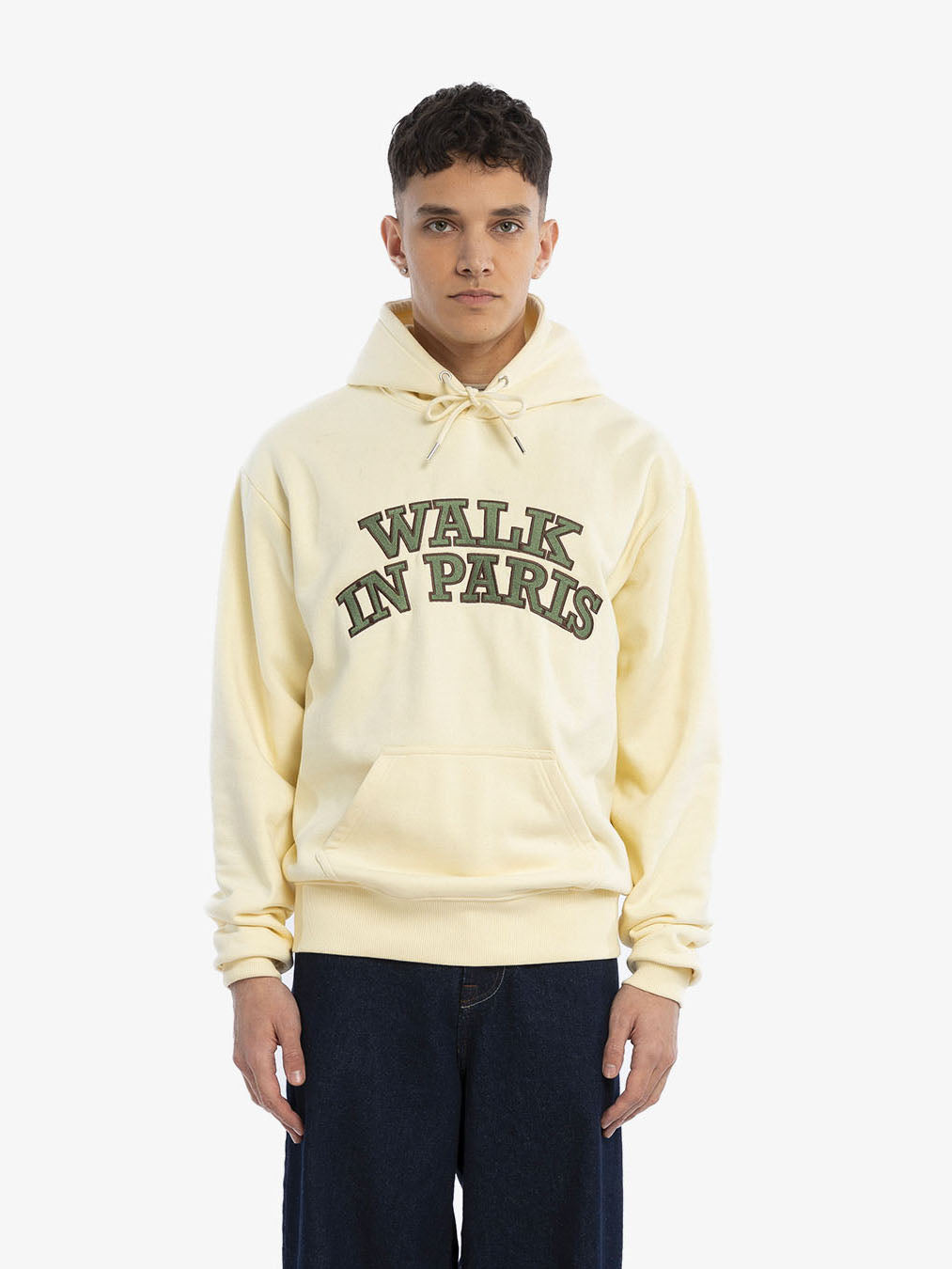 Le hoodie beige