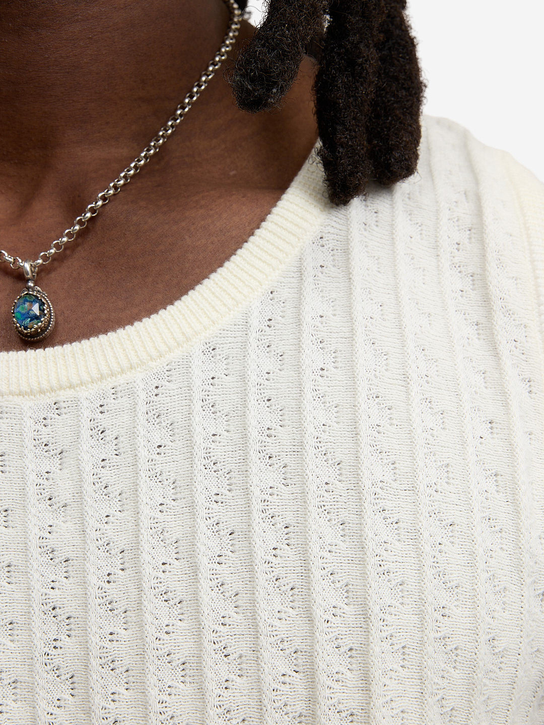 Le débardeur en maille beige 8