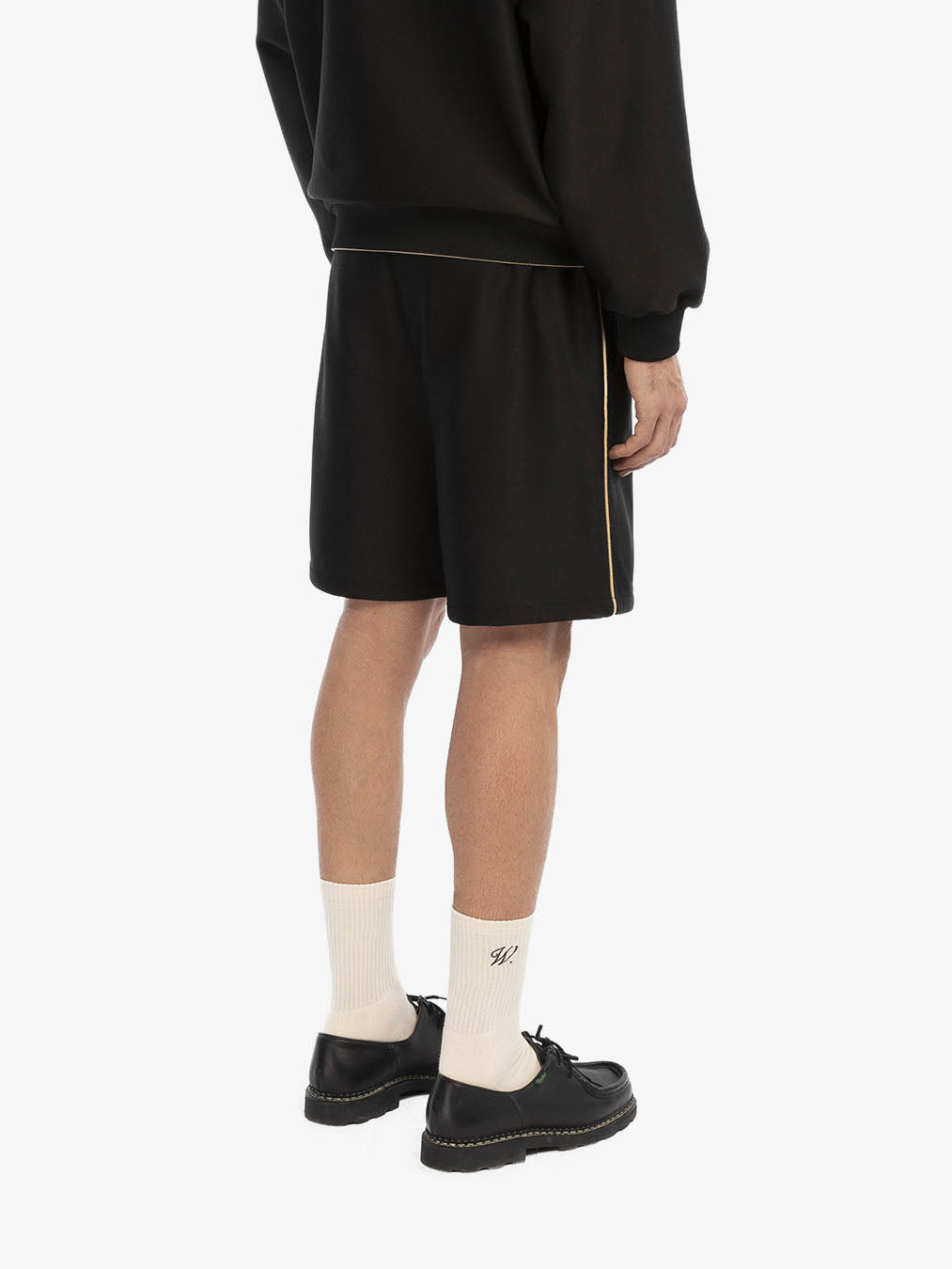 Le short de jogging héritage noir