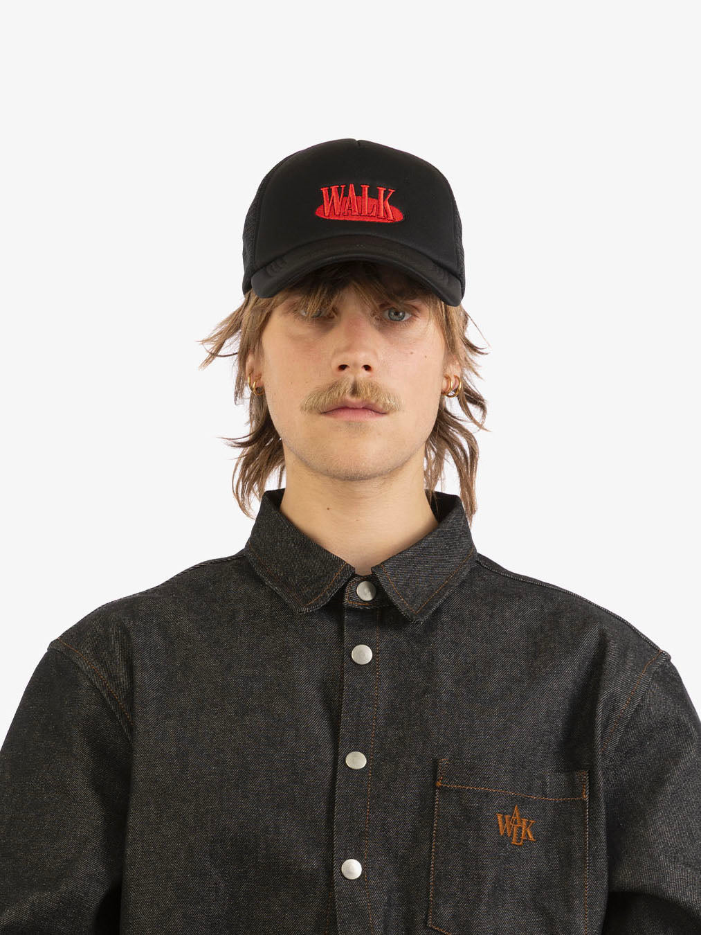 La casquette Trucker noire