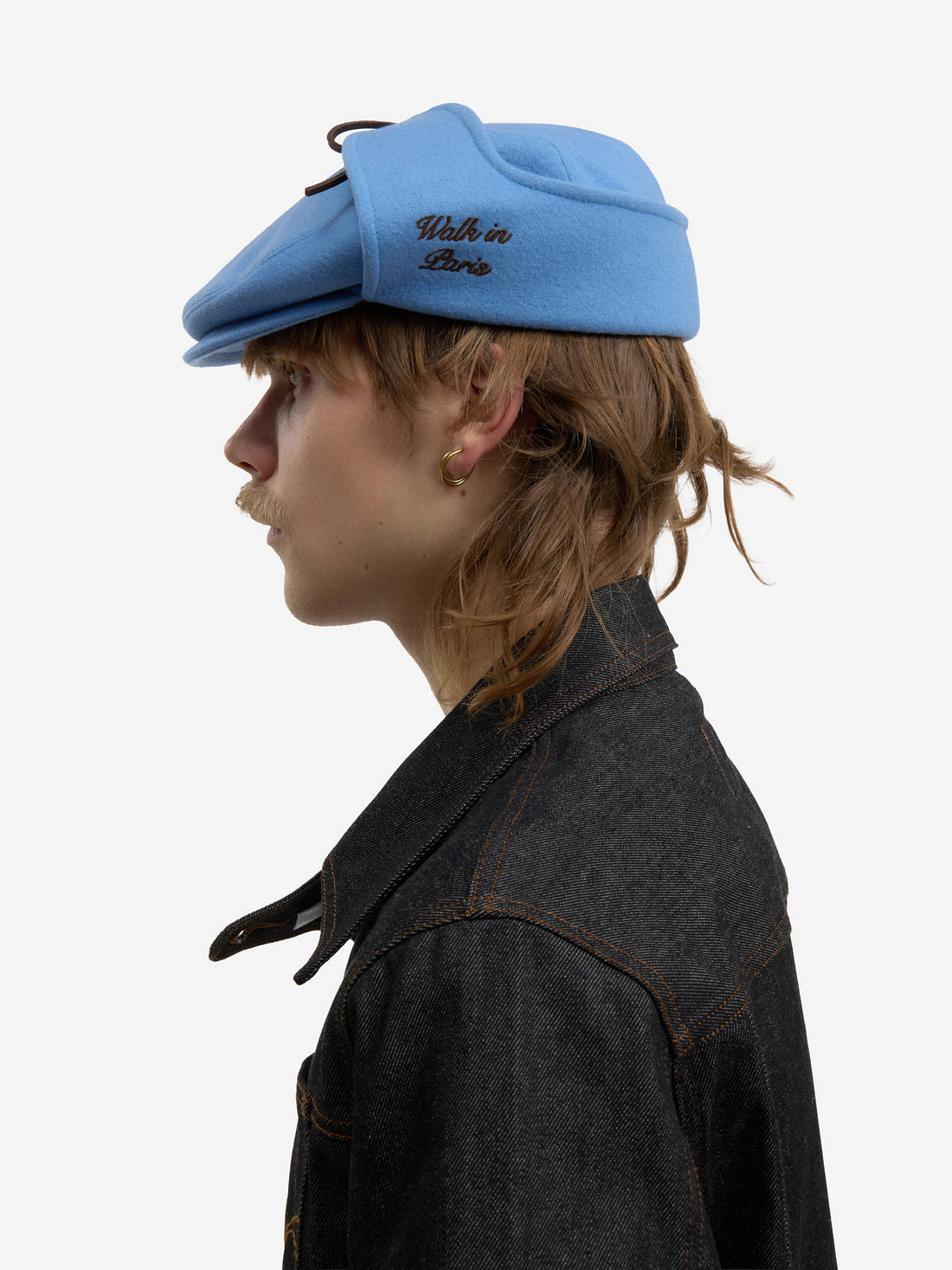 The blue Sherlock beret