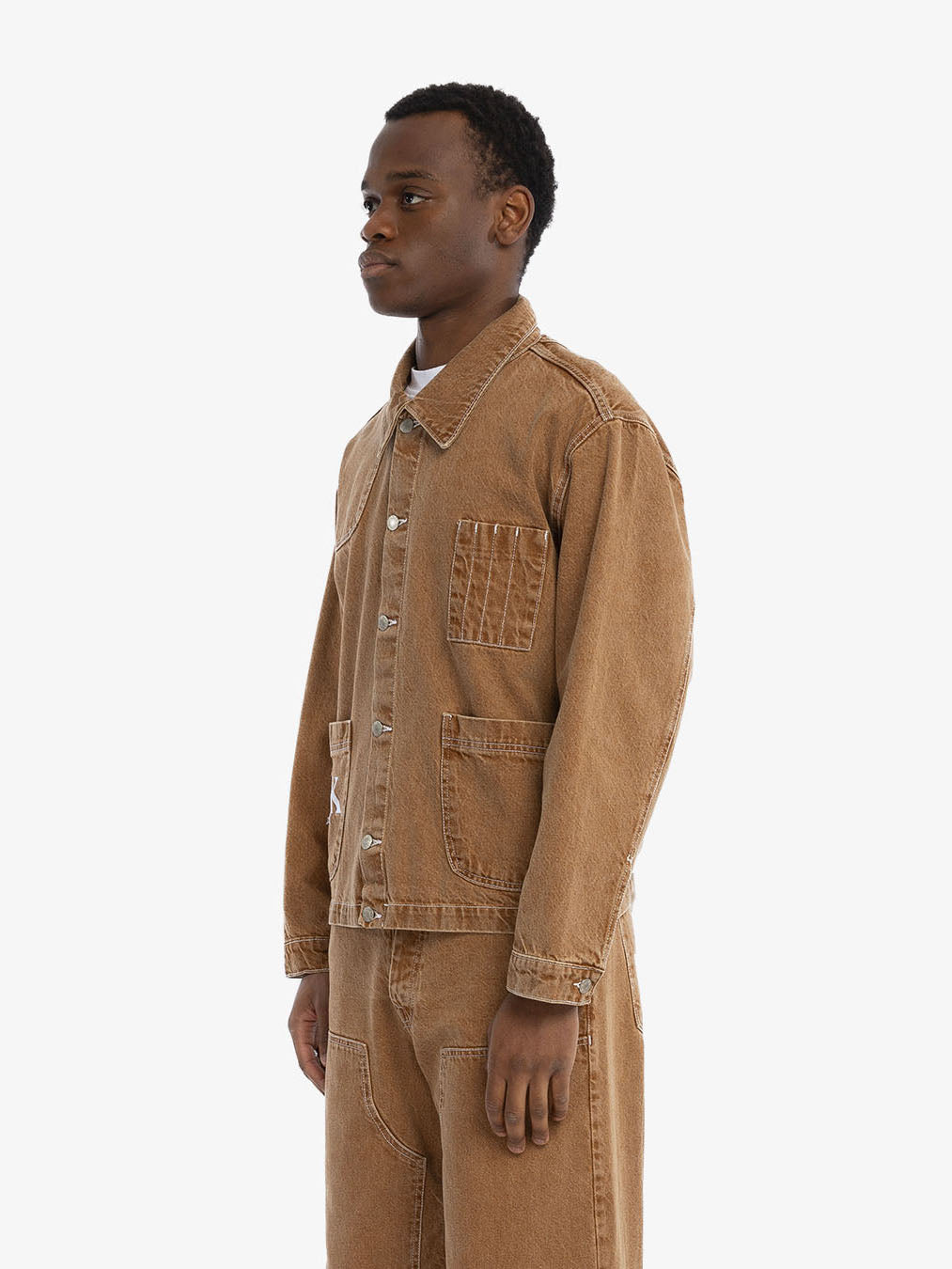 La veste de menuisier marron