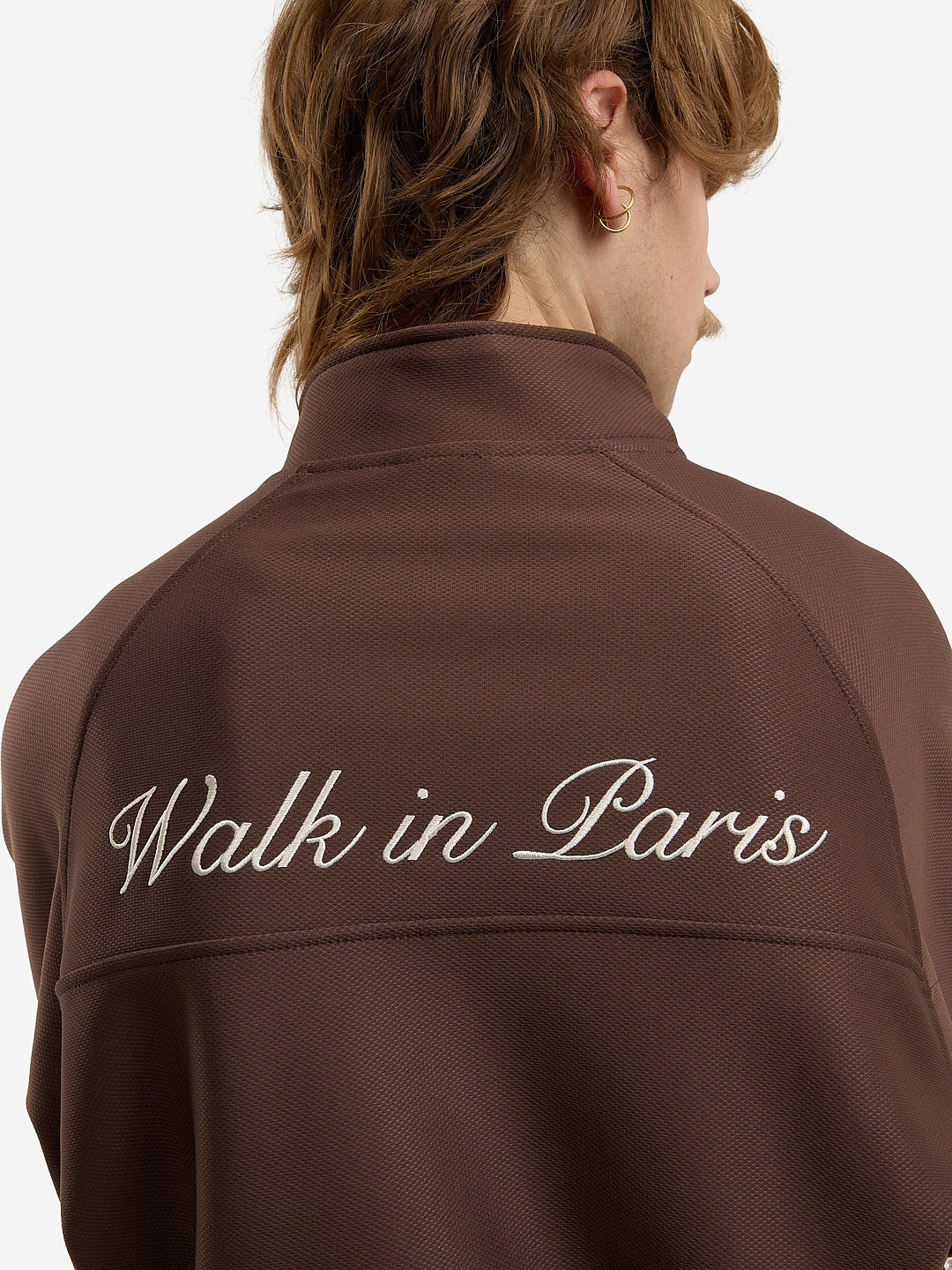 The brown Heritage jogging jacket 11