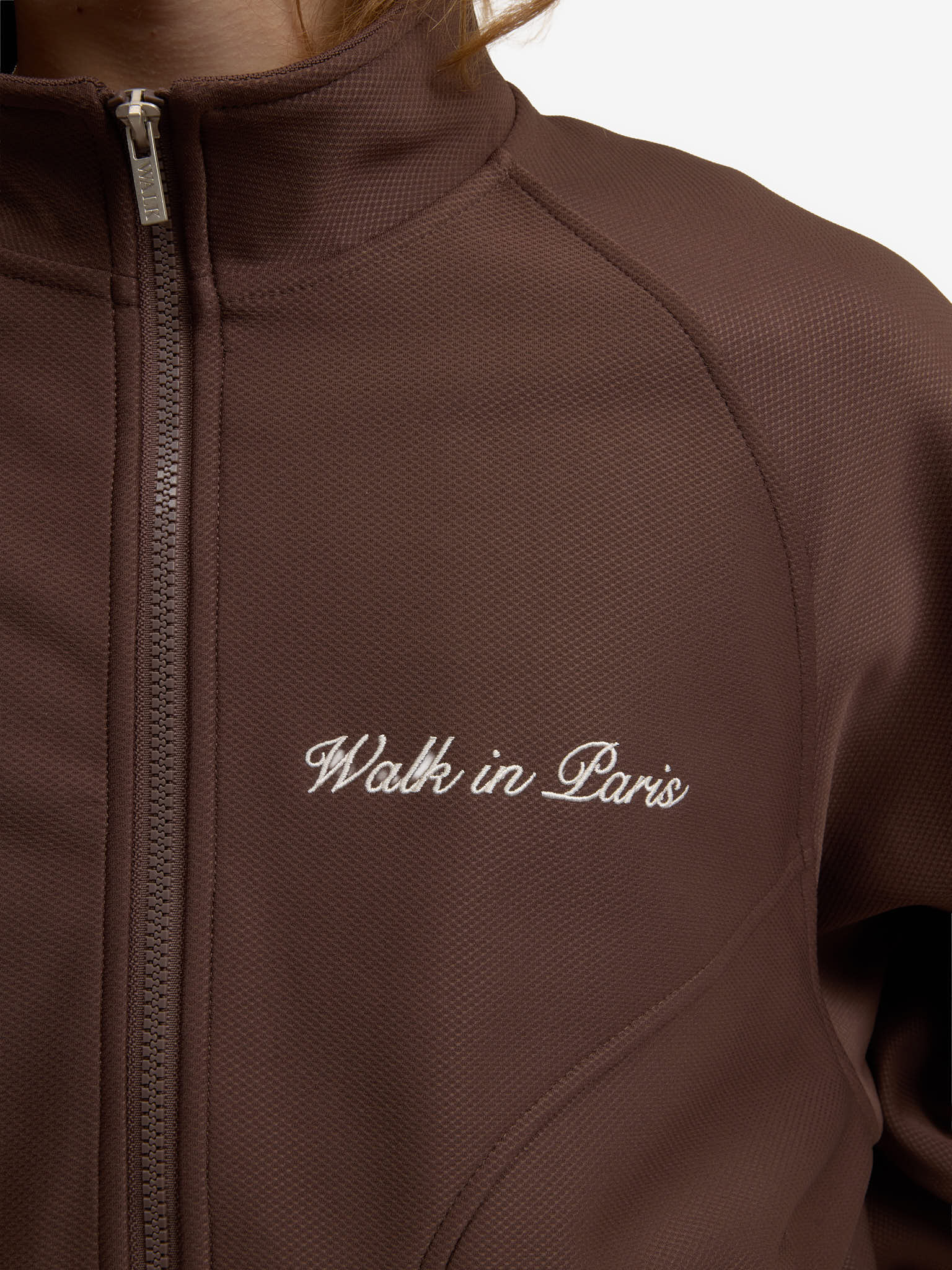The brown Heritage jogging jacket 10